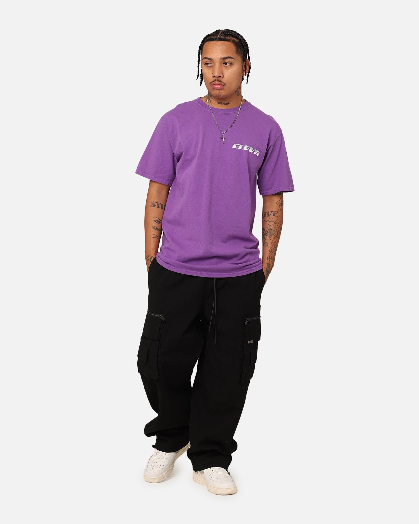 Elevn Clothing Co Speed T-Shirt Purple sold by Culture Kings product image thumbnail 2