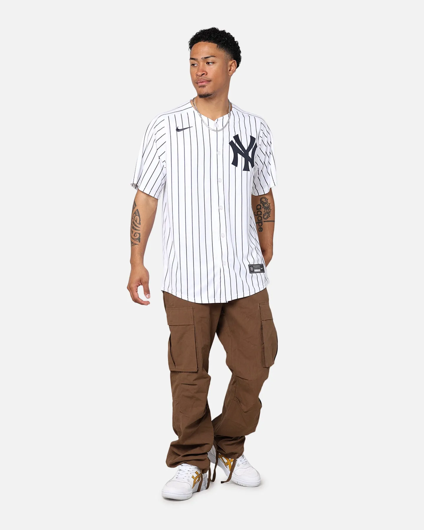 Nike New York Yankees Limited Jersey White/Pitch Blue sold by Culture Kings product image thumbnail 5