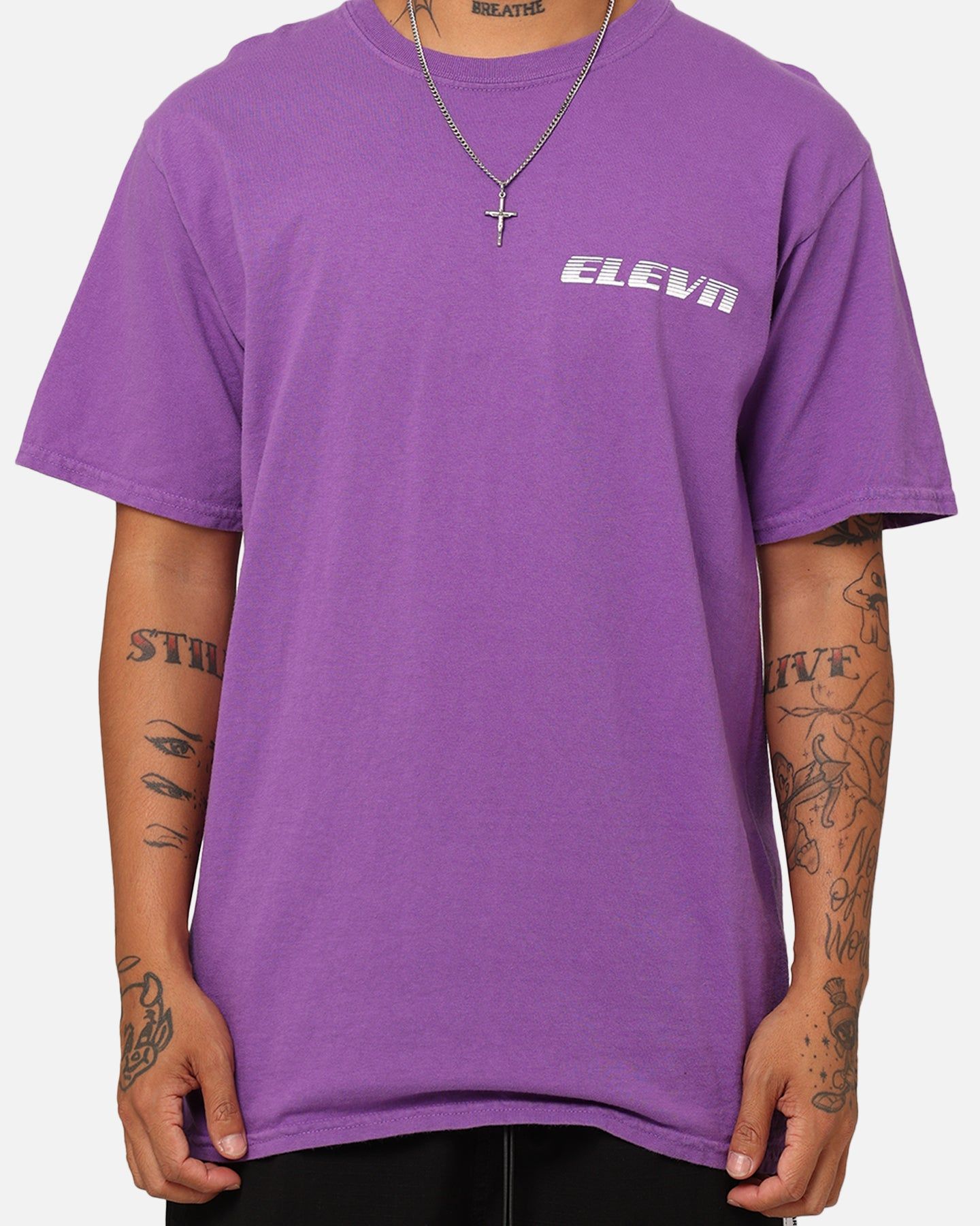 Elevn Clothing Co Speed T-Shirt Purple sold by Culture Kings product image thumbnail 3