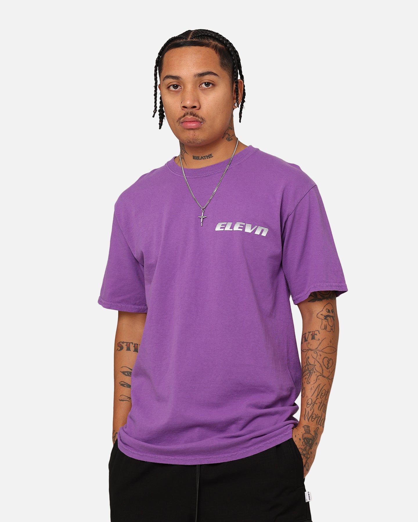 Elevn Clothing Co Speed T-Shirt Purple sold by Culture Kings
