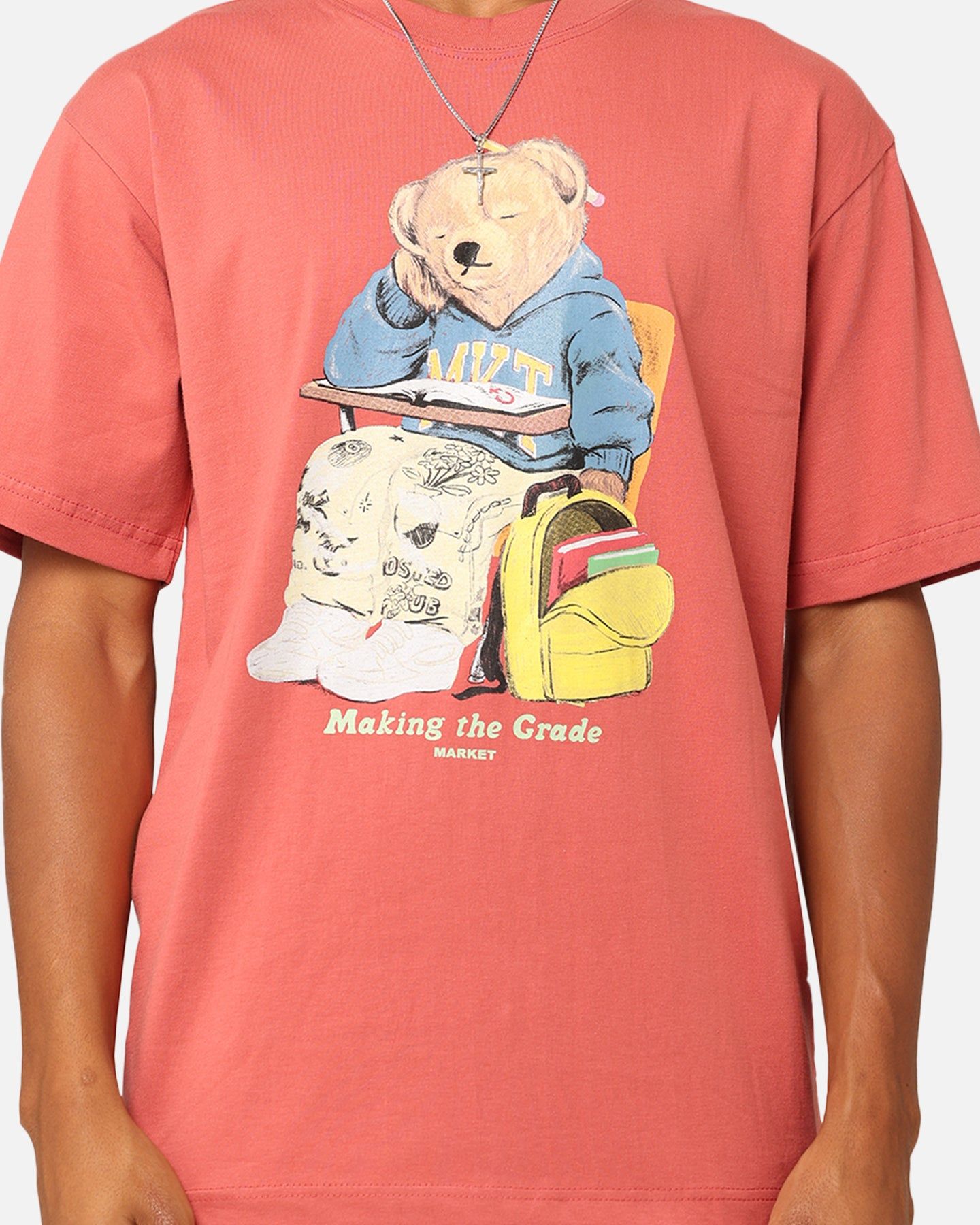 Market Making The Grade Bear T-Shirt Berry sold by Culture Kings product image thumbnail 3