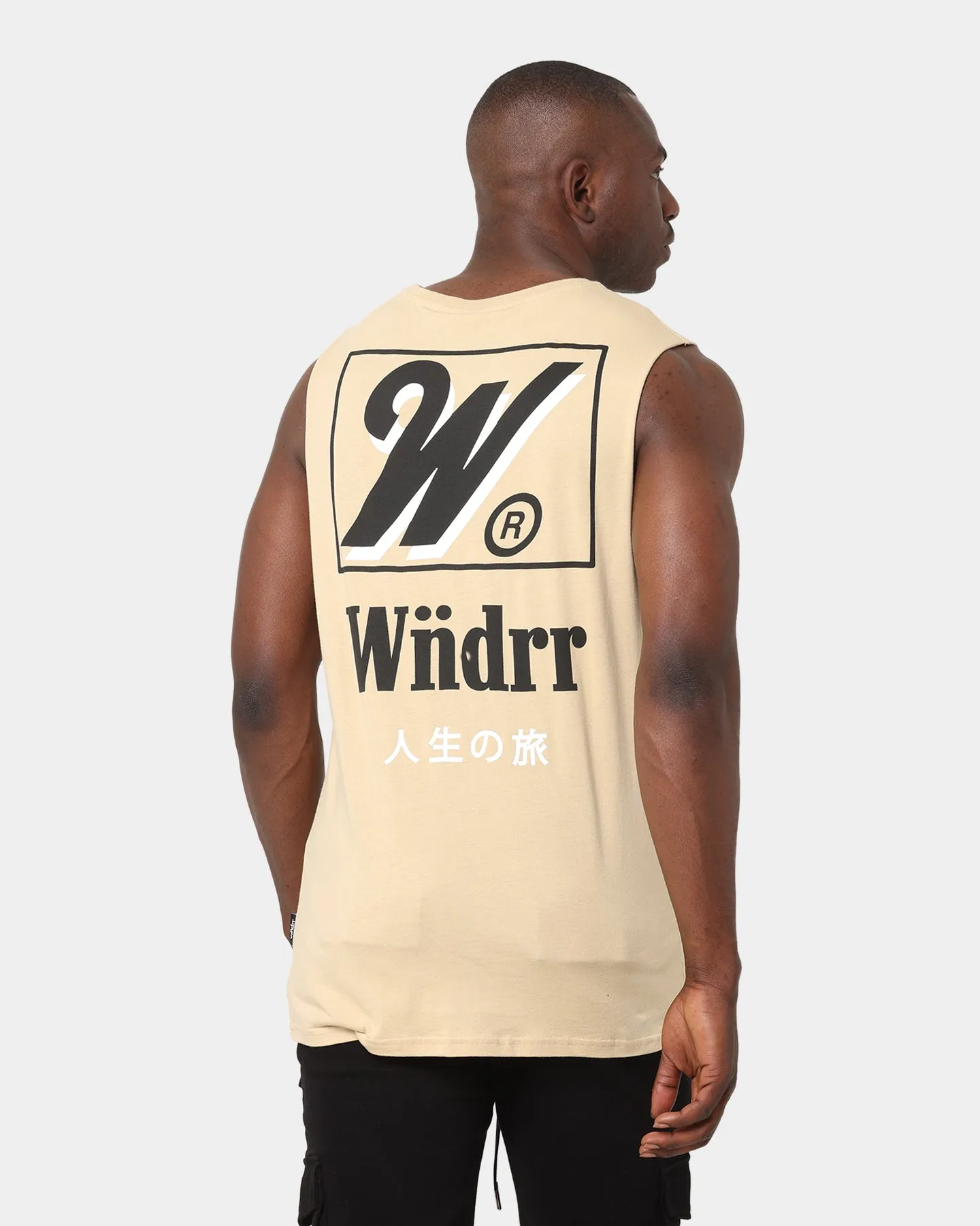 WNDRR Maxwell Muscle Singlet Tan sold by Culture Kings