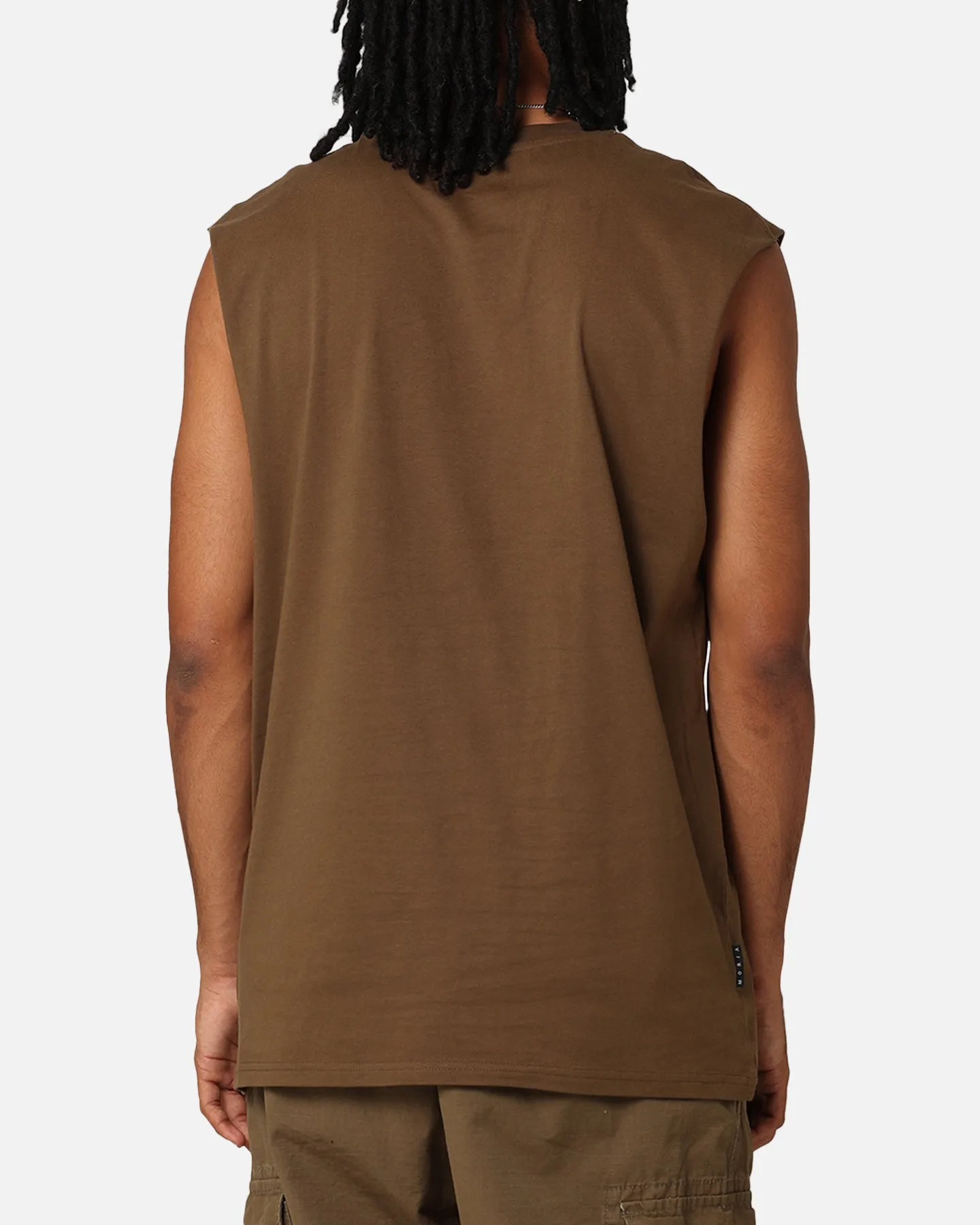 Saint Morta Interlock Oversized Muscle T-Shirt Army Green sold by Culture Kings product image thumbnail 2