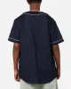Majestic Athletic New York Yankees Denim Button Up Shirt Washed Navy Denim sold by Culture Kings