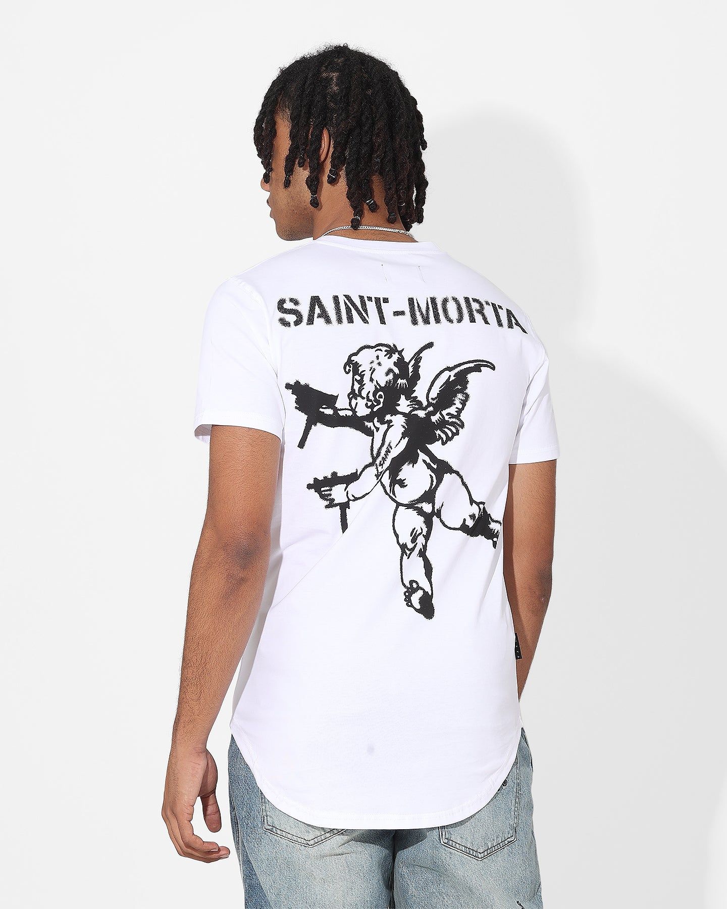 Saint Morta Lil Uzi V2 El Duplo T-Shirt White sold by Culture Kings