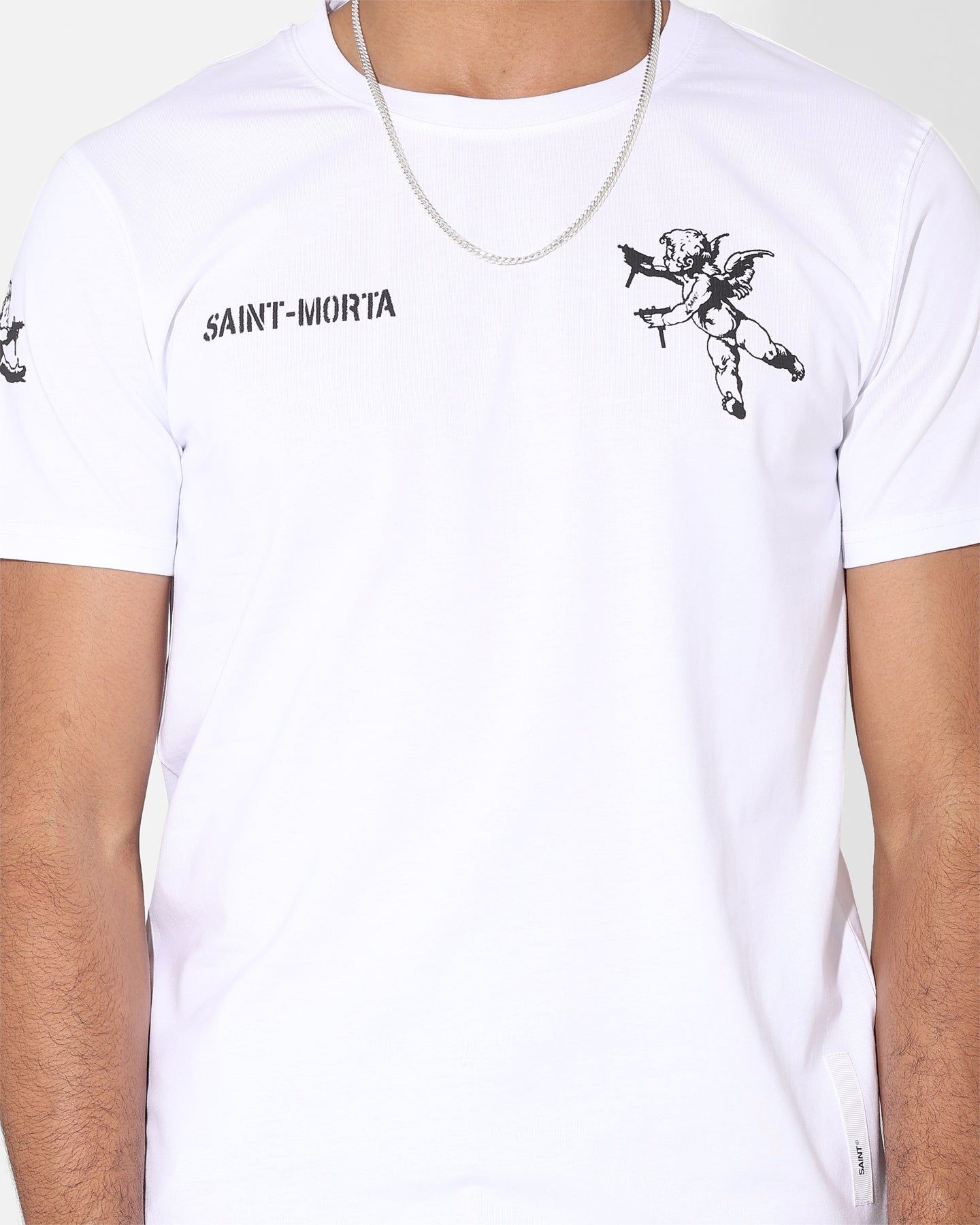 Saint Morta Lil Uzi V2 El Duplo T-Shirt White sold by Culture Kings product image thumbnail 4