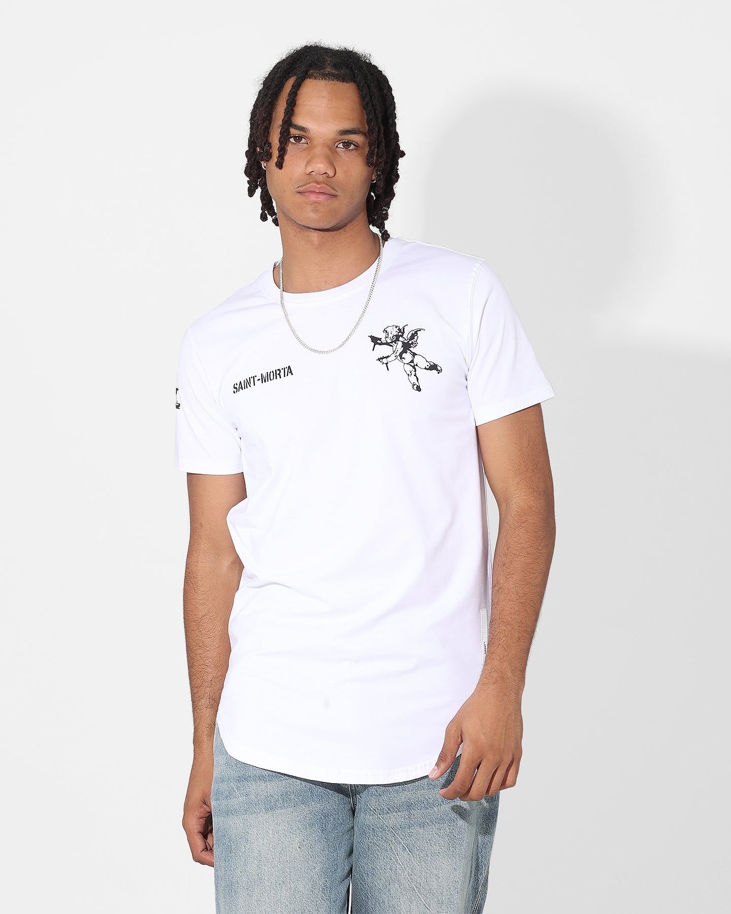 Saint Morta Lil Uzi V2 El Duplo T-Shirt White sold by Culture Kings product image thumbnail 2