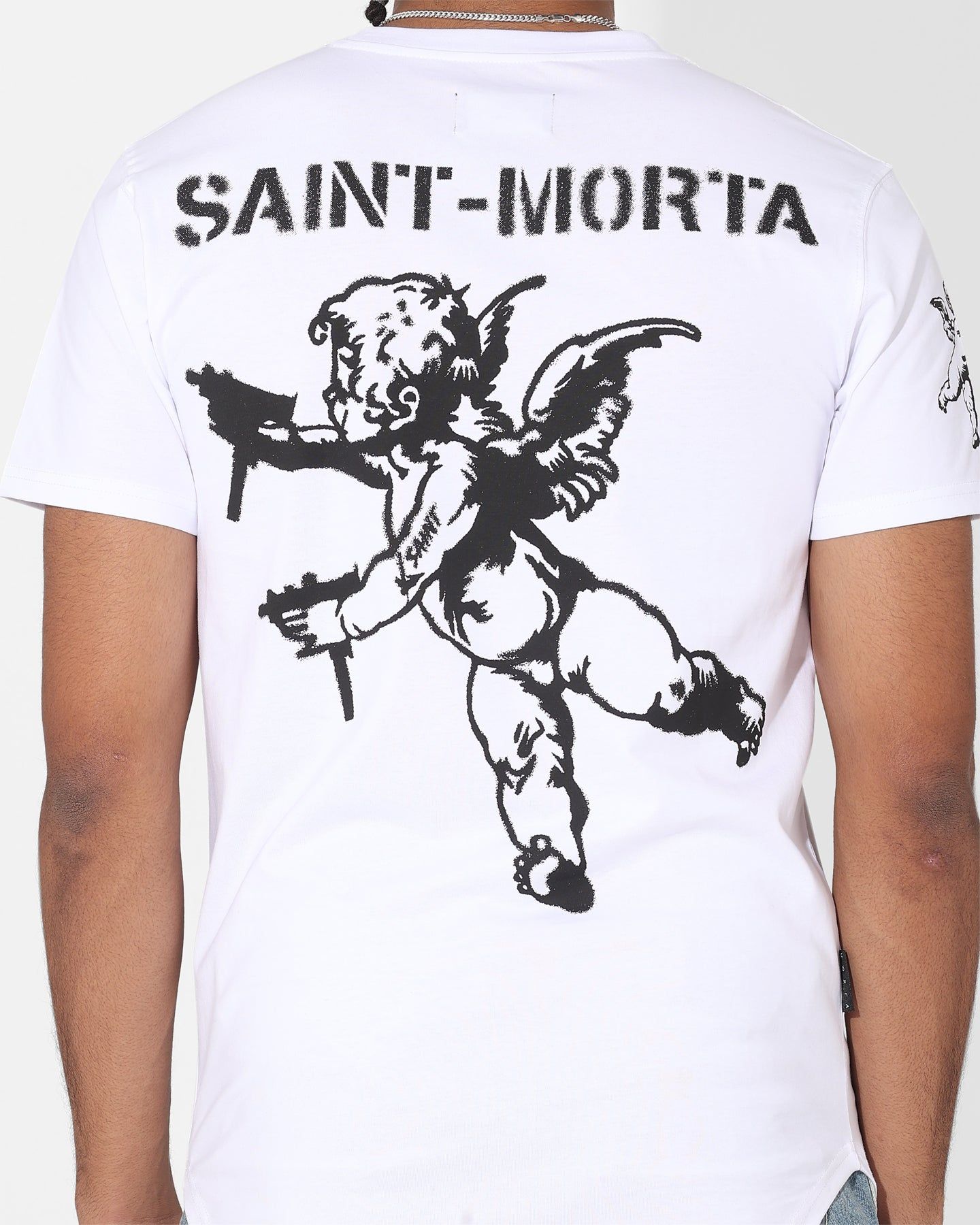 Saint Morta Lil Uzi V2 El Duplo T-Shirt White sold by Culture Kings product image thumbnail 5