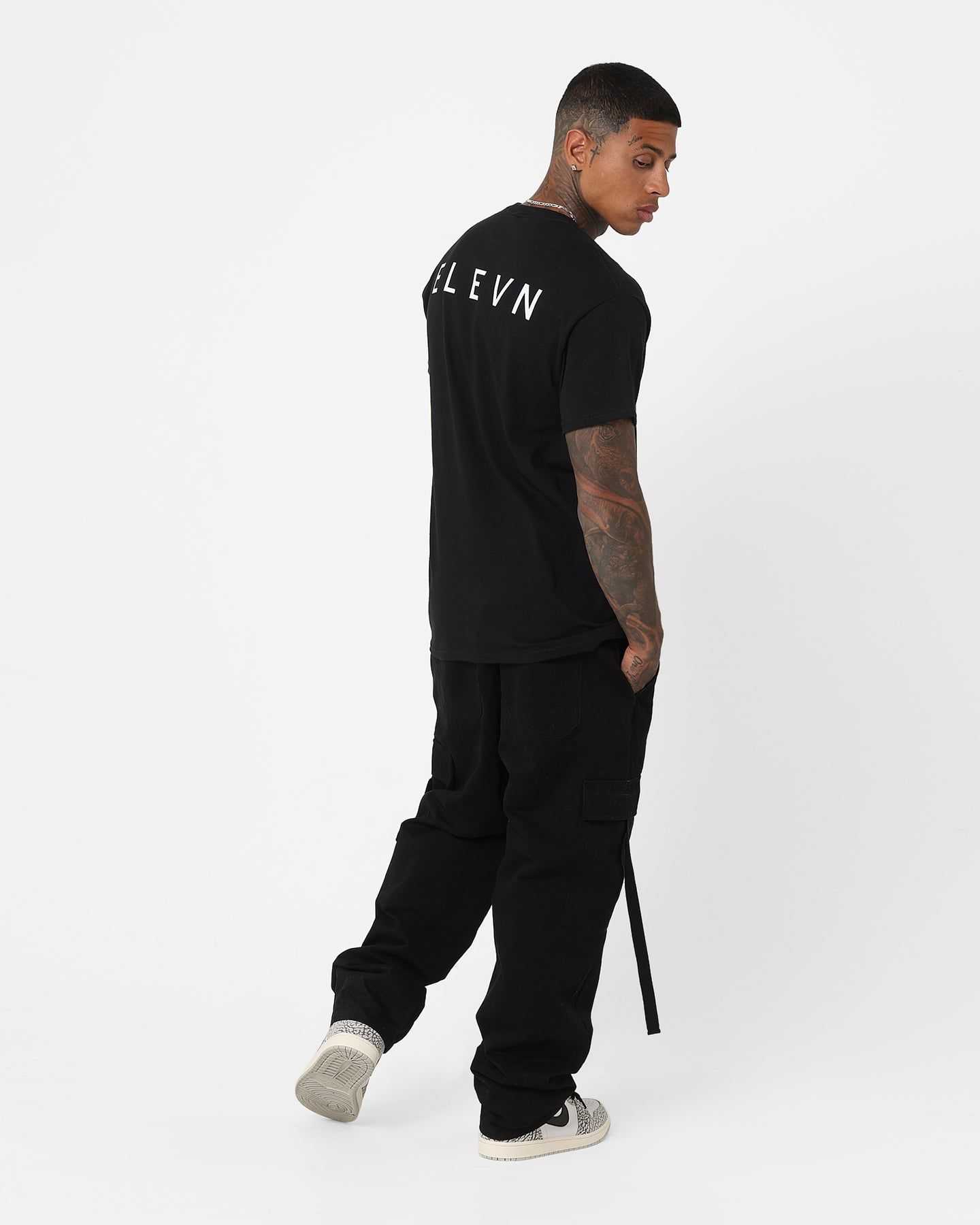 Elevn Clothing Co Future T-Shirt Black sold by Culture Kings product image thumbnail 3