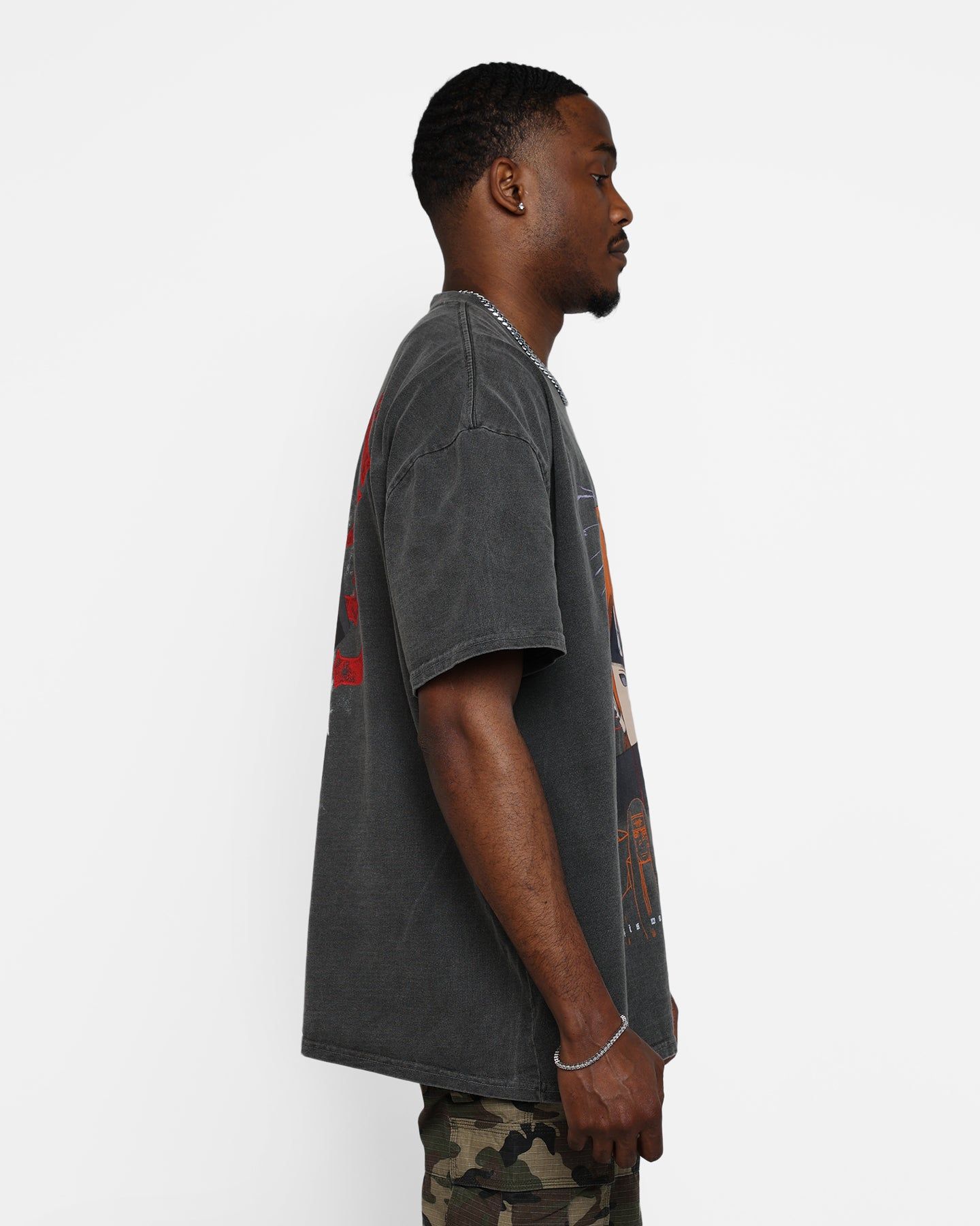 Goat Crew X Naruto Pain Heavyweight Vintage T-Shirt Black Wash sold by Culture Kings product image thumbnail 6