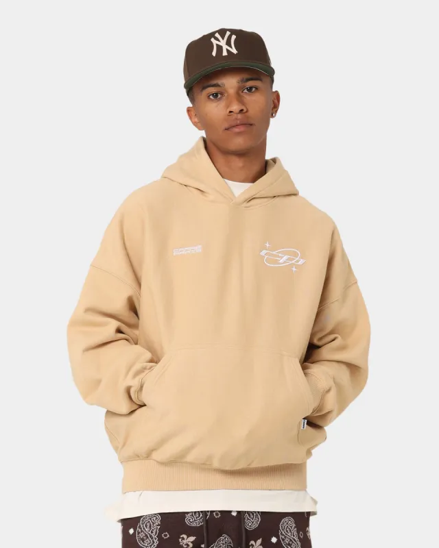 Carré Star Sign Oversized Hoodie Dark Tan sold by Culture Kings