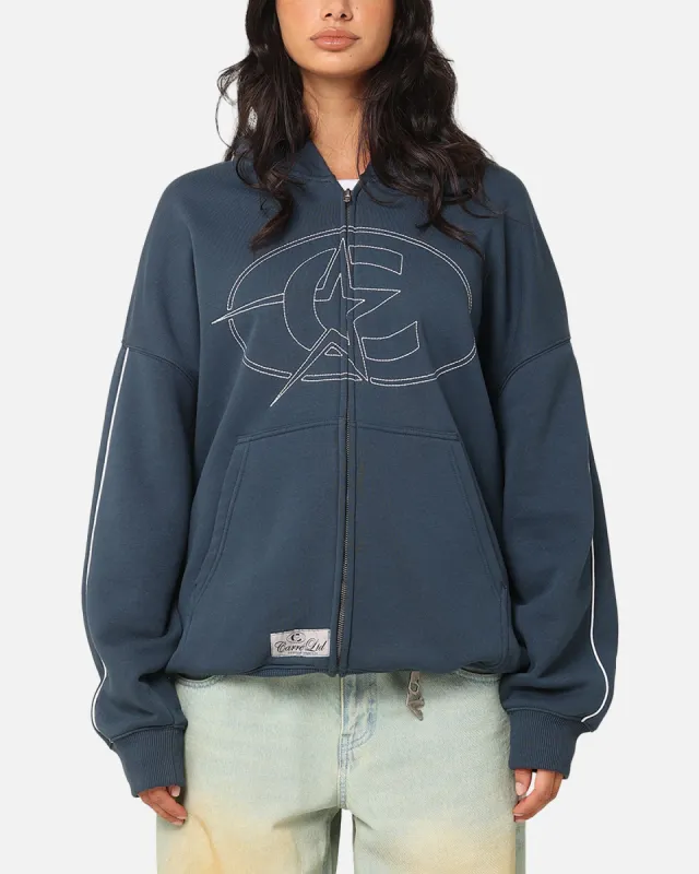 Carre C-Superstar Pipe Zip Hoodie Navy sold by Culture Kings