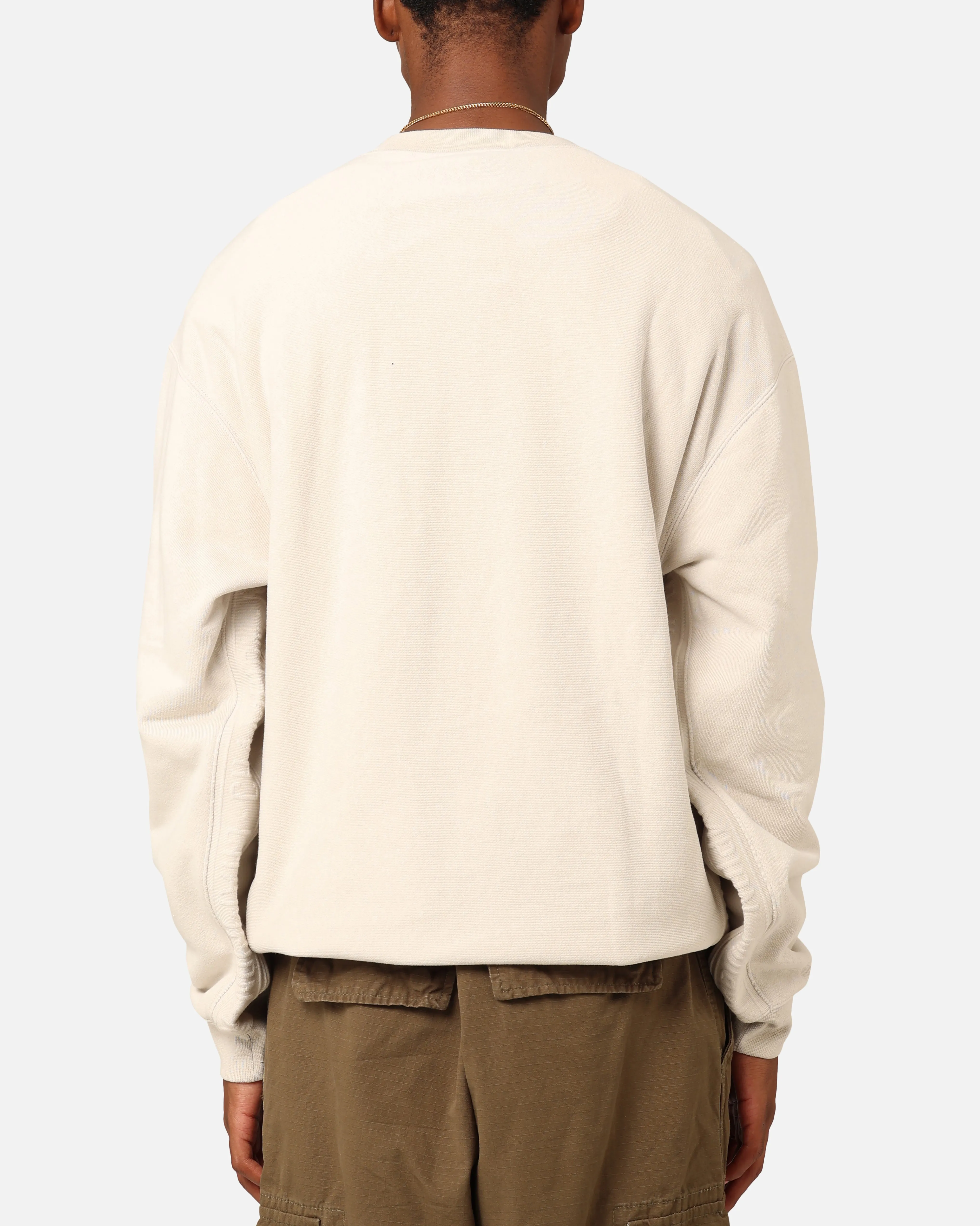 Champion Reverse Weave Terry Tape Crewneck Stone sold by Culture Kings product image thumbnail 3