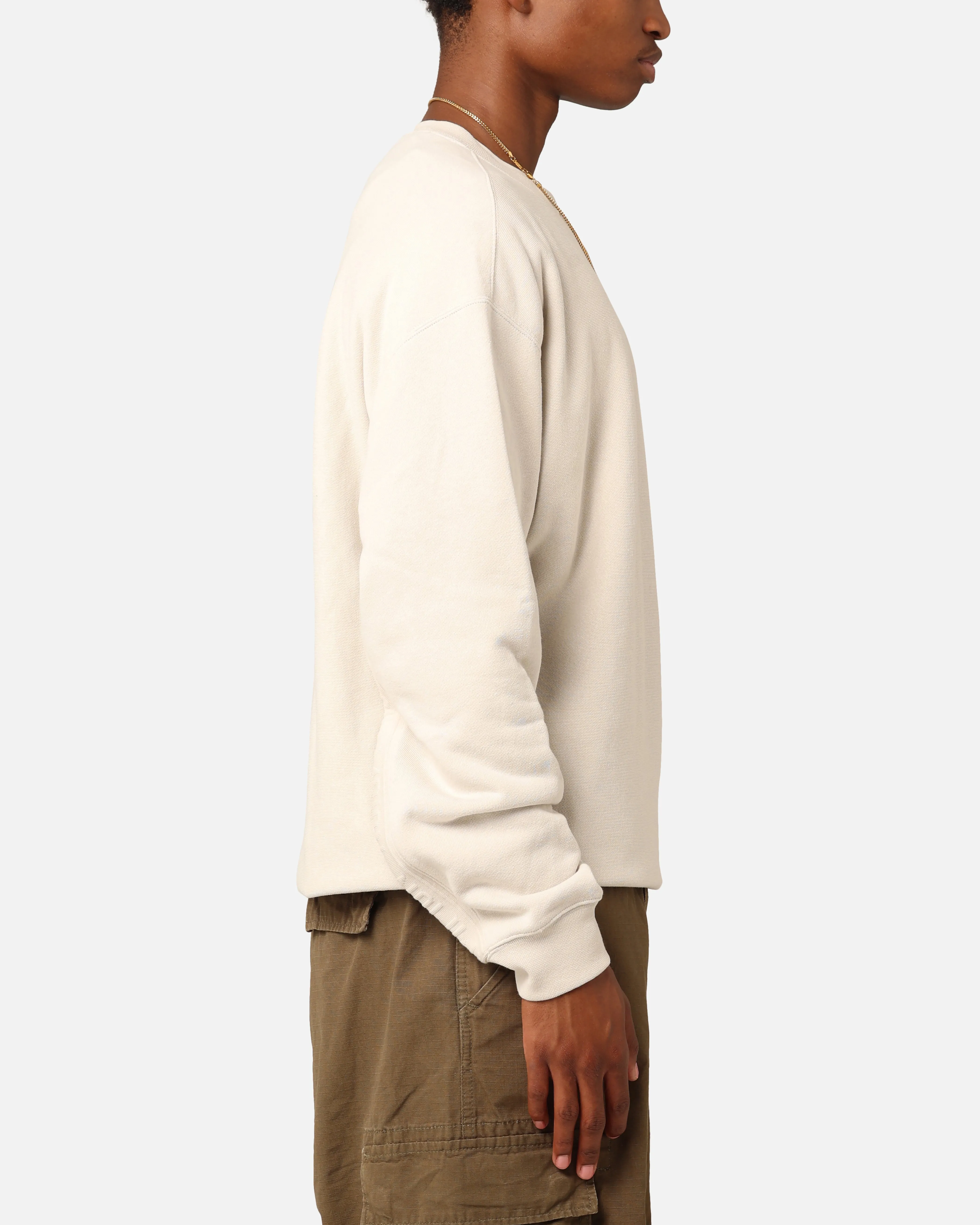 Champion Reverse Weave Terry Tape Crewneck Stone sold by Culture Kings product image thumbnail 4