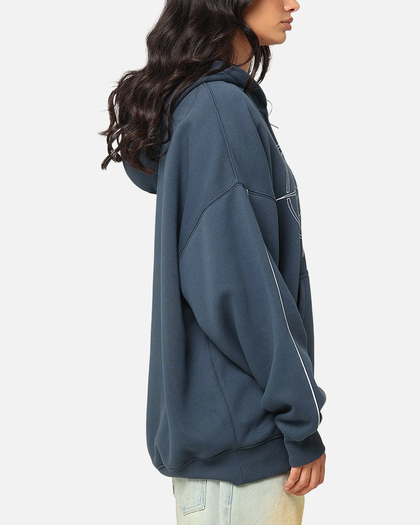 Carre C-Superstar Pipe Zip Hoodie Navy sold by Culture Kings product image thumbnail 4