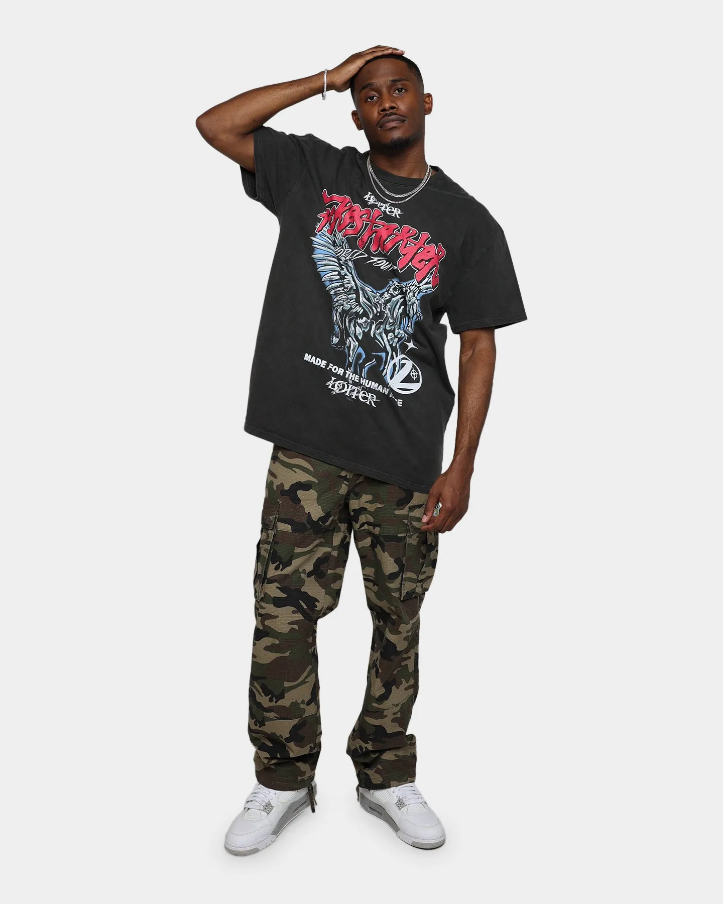 Loiter Firestarter Tour Ultra Premium Vintage T-Shirt Black Wash sold by Culture Kings product image thumbnail 3