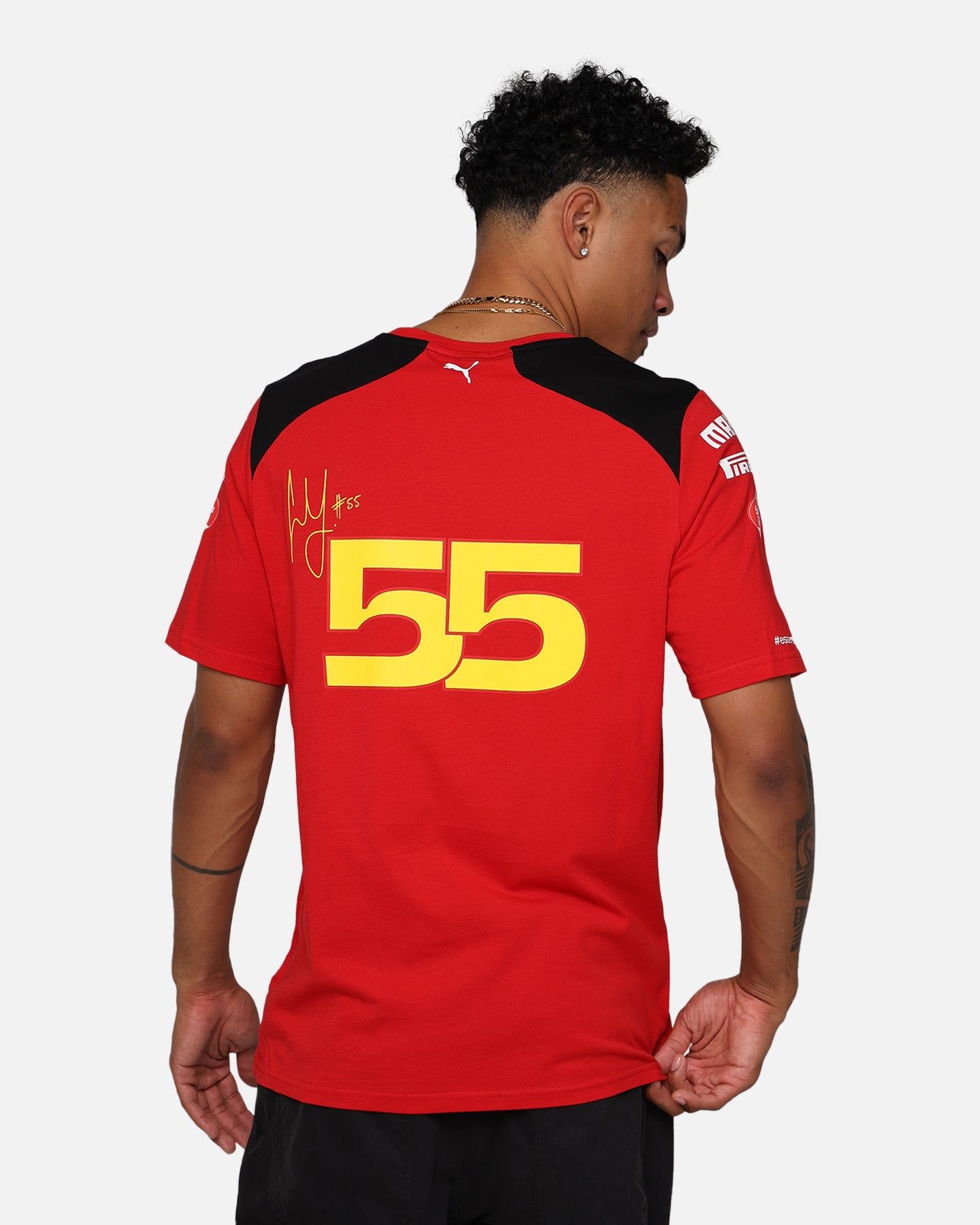 Puma X Scuderia Ferrari Carlos Sainz T-Shirt Rosso Corsa sold by Culture Kings product image thumbnail 2