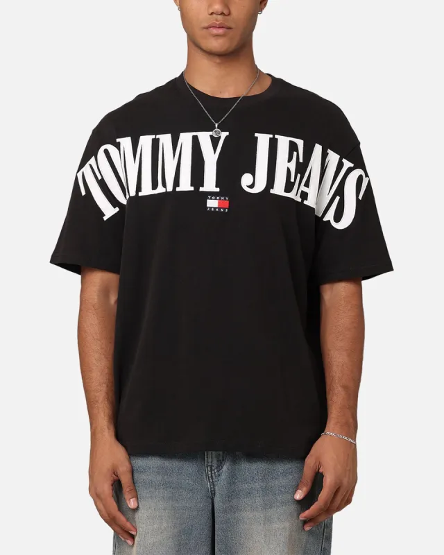 Tommy Jeans TJM OVZ Badge TJ T-Shirt Black sold by Culture Kings