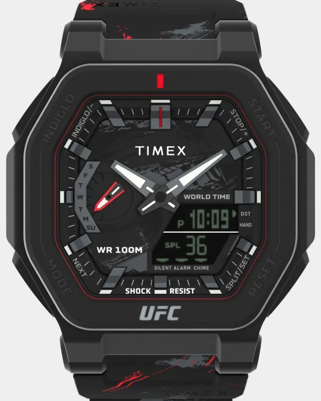 【新品】TIMEX タイメックス UFC キック ブラック メンズ 腕時計 Amazon.com: Timex UFC Men's Pro Automatic 45mm Watch - Black
