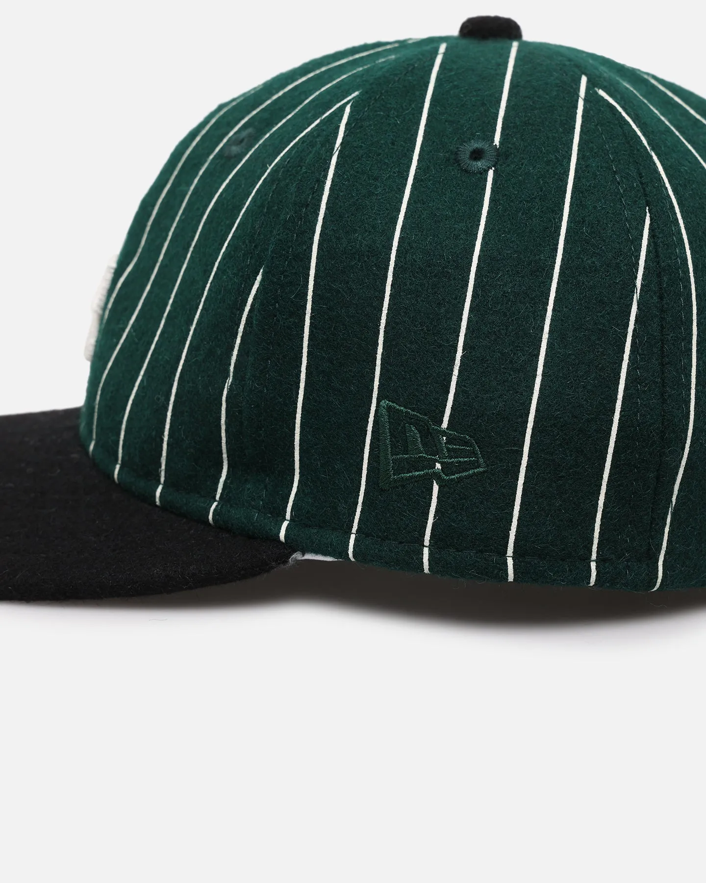 New Era New York Yankees 9FIFTY Retro Melton Pinstripe Strapback Dark Green/Black sold by Culture Kings product image thumbnail 2