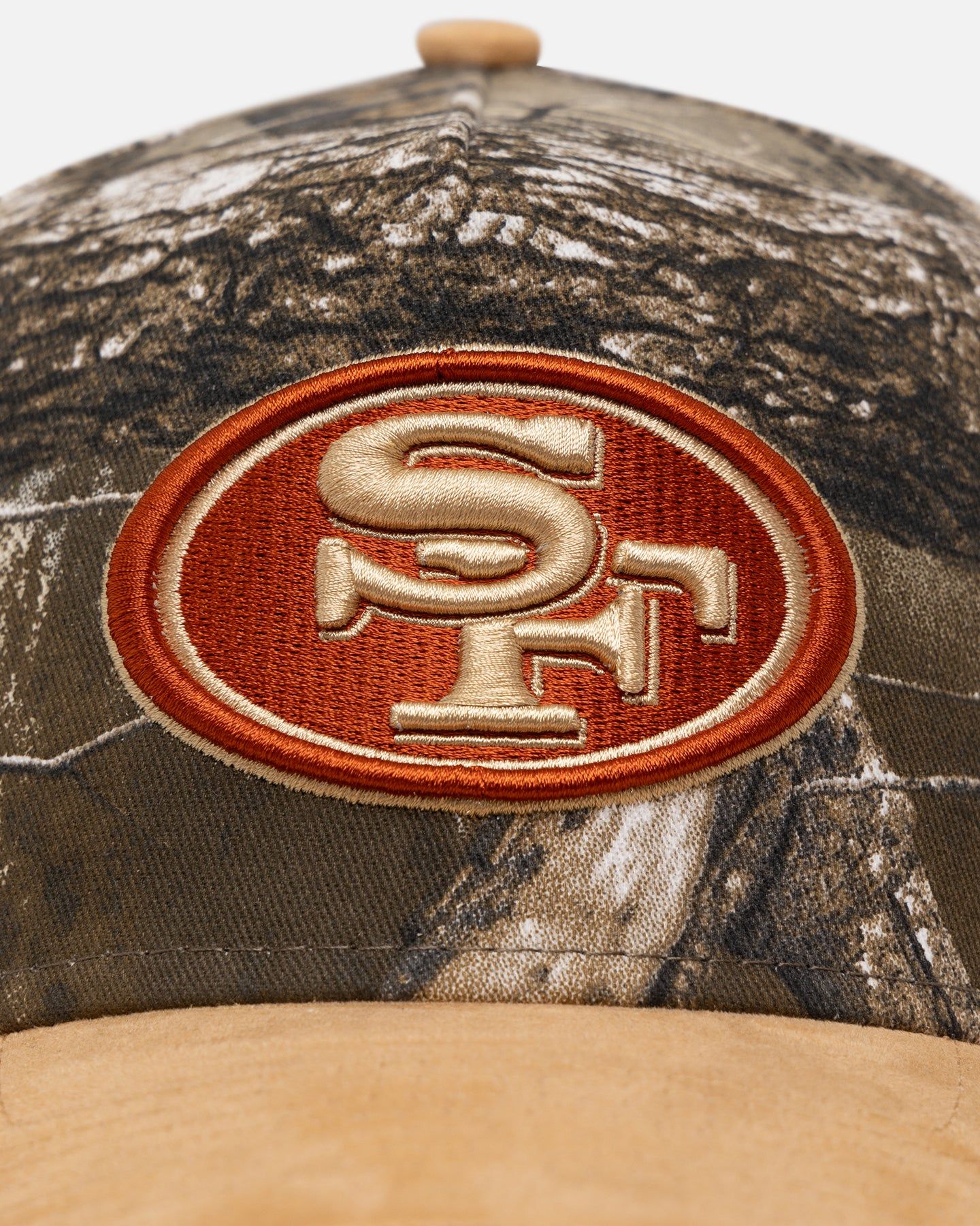 New Era San Francisco 49ers 'Real Tree Tan Suede' 9FORTY A-Frame Snapback Real Tree sold by Culture Kings product image thumbnail 5