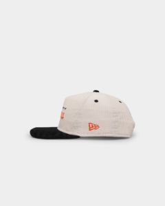 New Era West Tigers 'NRL Retro Script Corduroy' Golfer Snapback Chrome White sold by Culture Kings