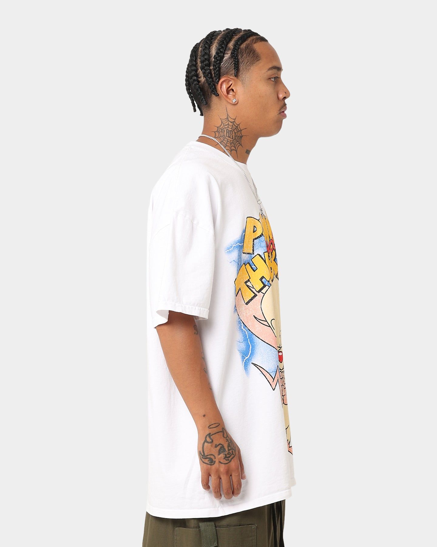 American Thrift X Cartoon Network Pinky & The Brain Heavyweight Vintage T-Shirt White sold by Culture Kings product image thumbnail 7