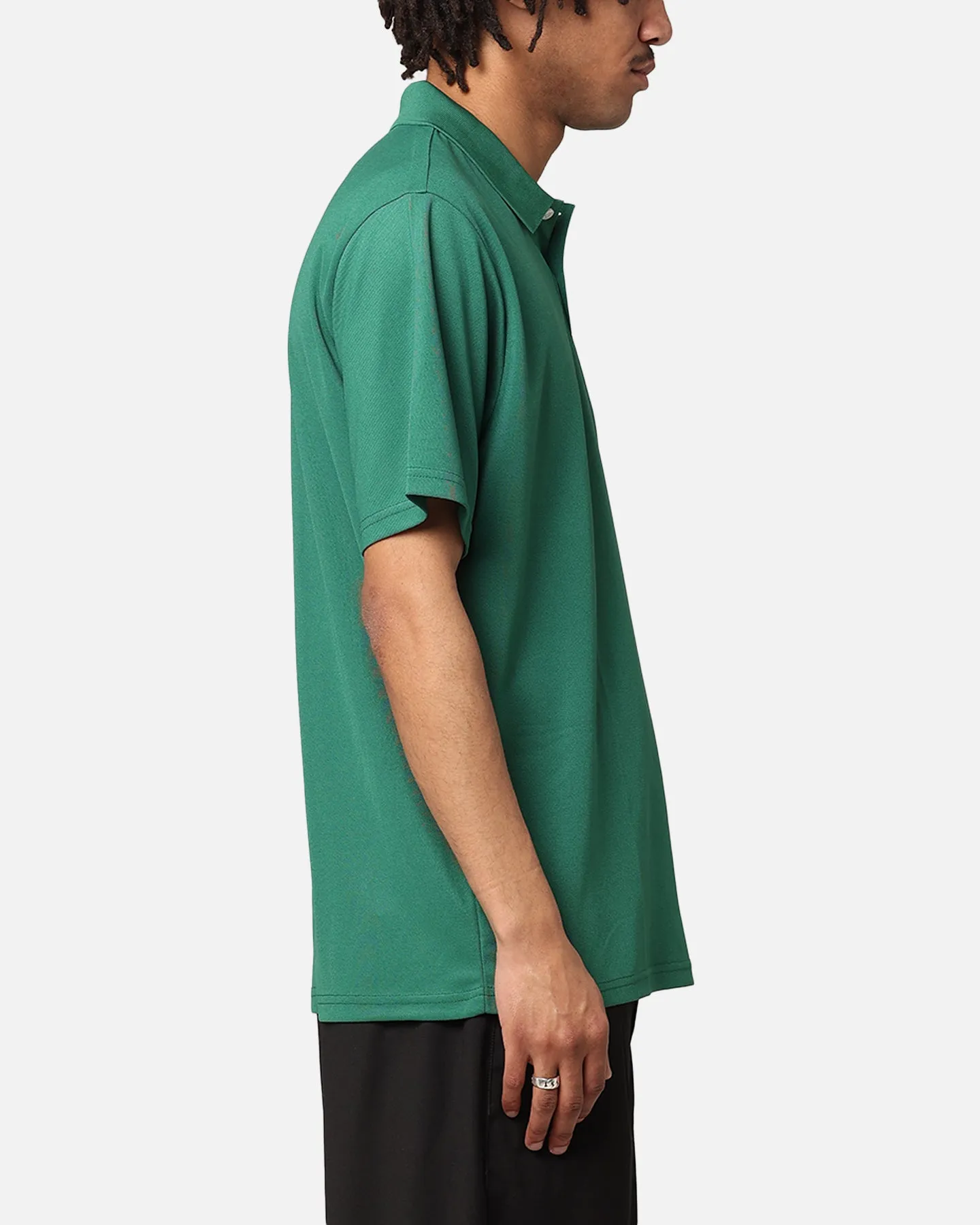 Malbon Pimento Performance Pique Polo Shirt Kelly Green sold by Culture Kings product image thumbnail 4
