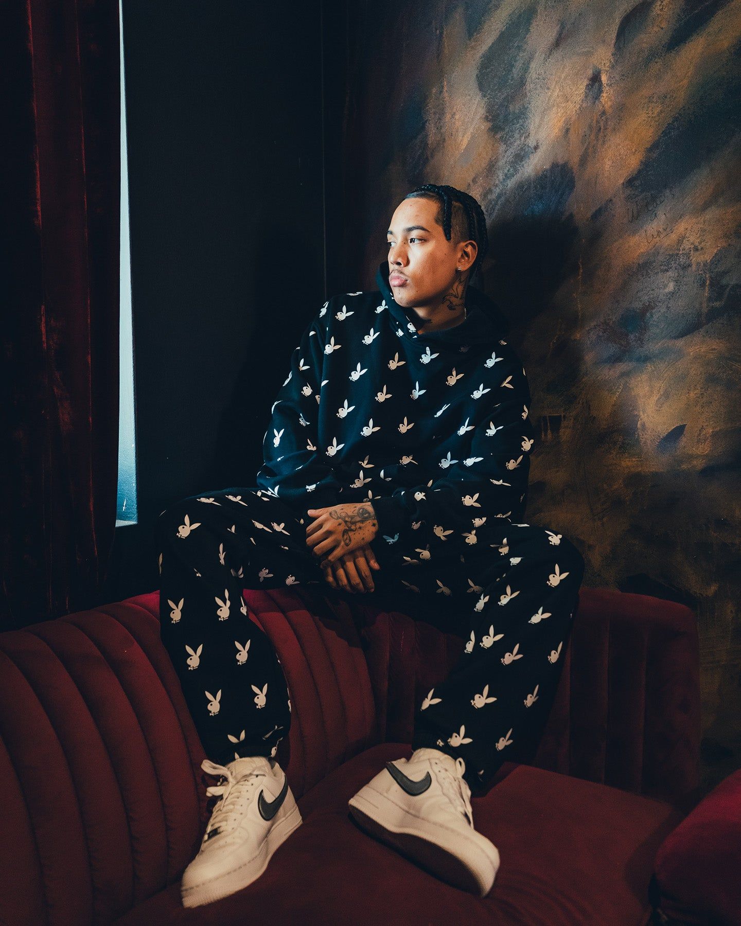 Playboy By CK Players Hoodie Black sold by Culture Kings