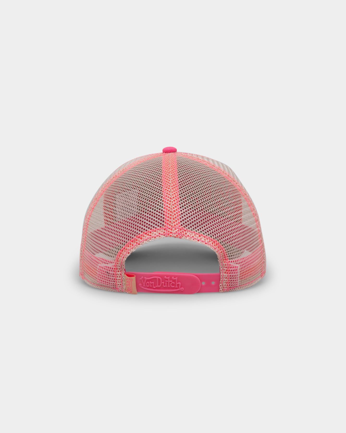 Von Dutch Pink Khaki Cream Trucker Snapback Pink/Khaki sold by Culture Kings product image thumbnail 2