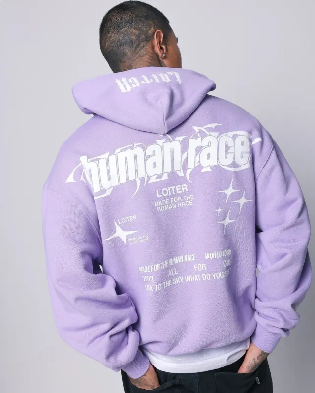 Loiter Rave Zip Hoodie Lilac sold by Culture Kings