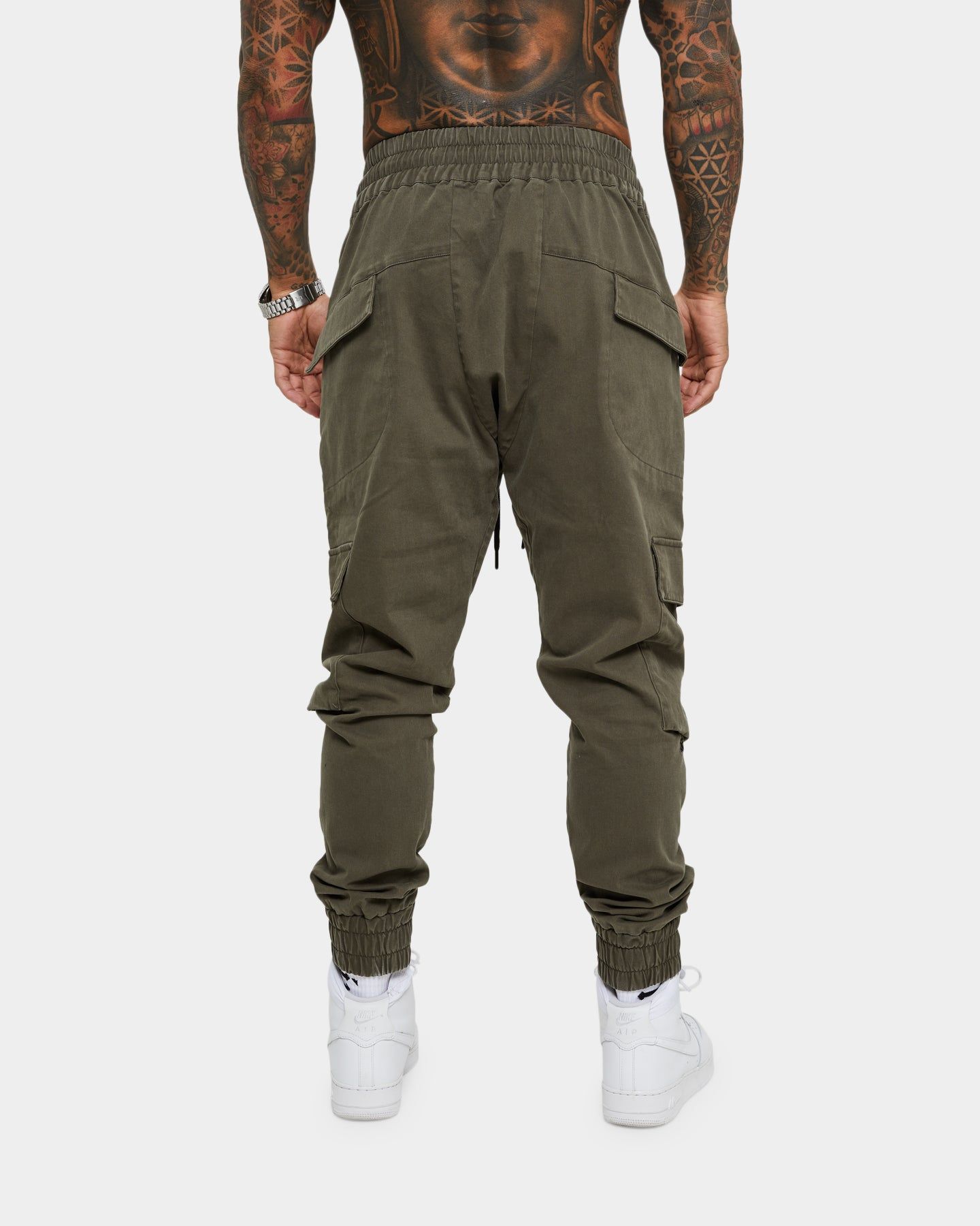 Saint Morta Day of the Dead Joggers Army Green sold by Culture Kings product image thumbnail 5