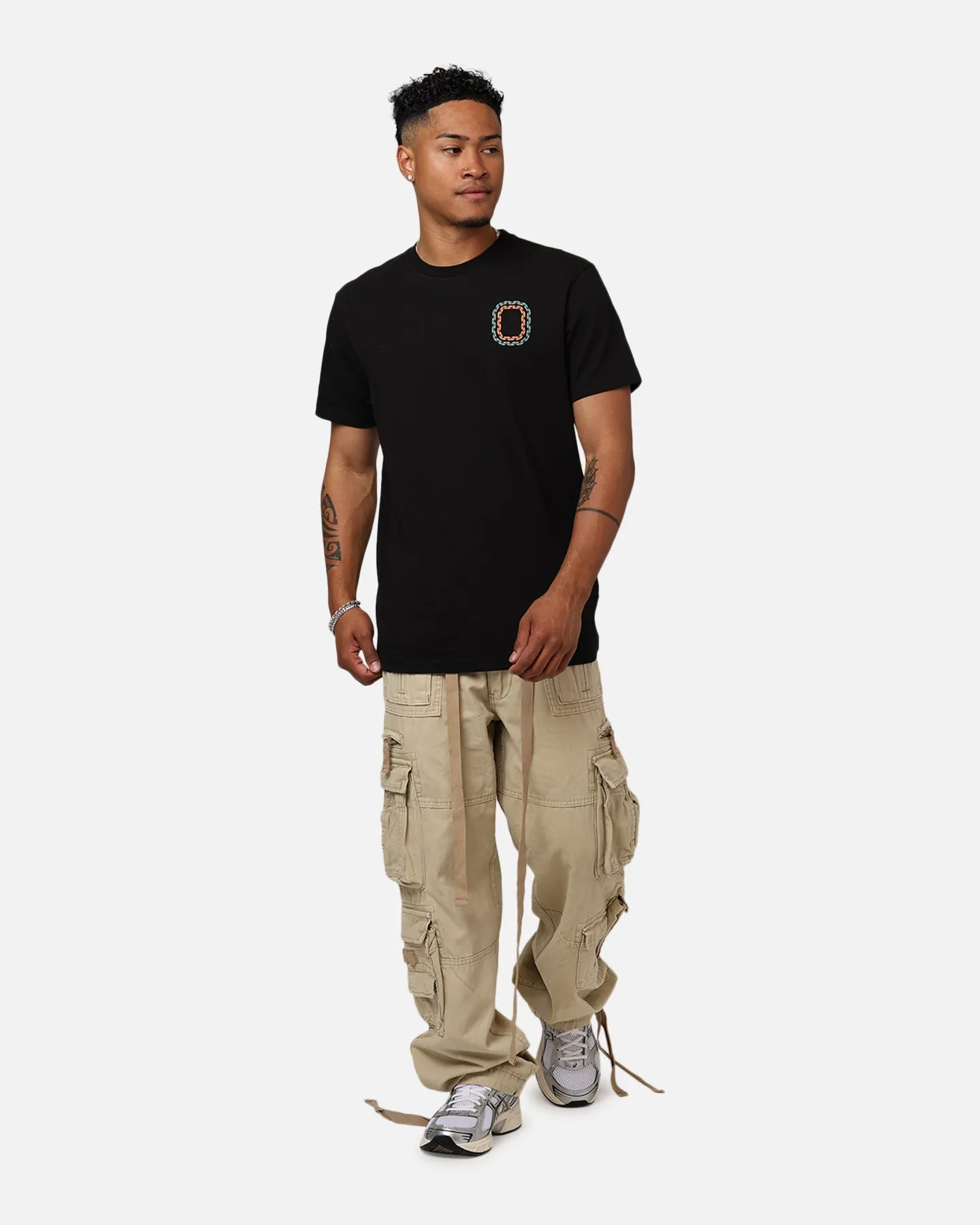 Overtime Paradise Parrots T-Shirt Black sold by Culture Kings product image thumbnail 3