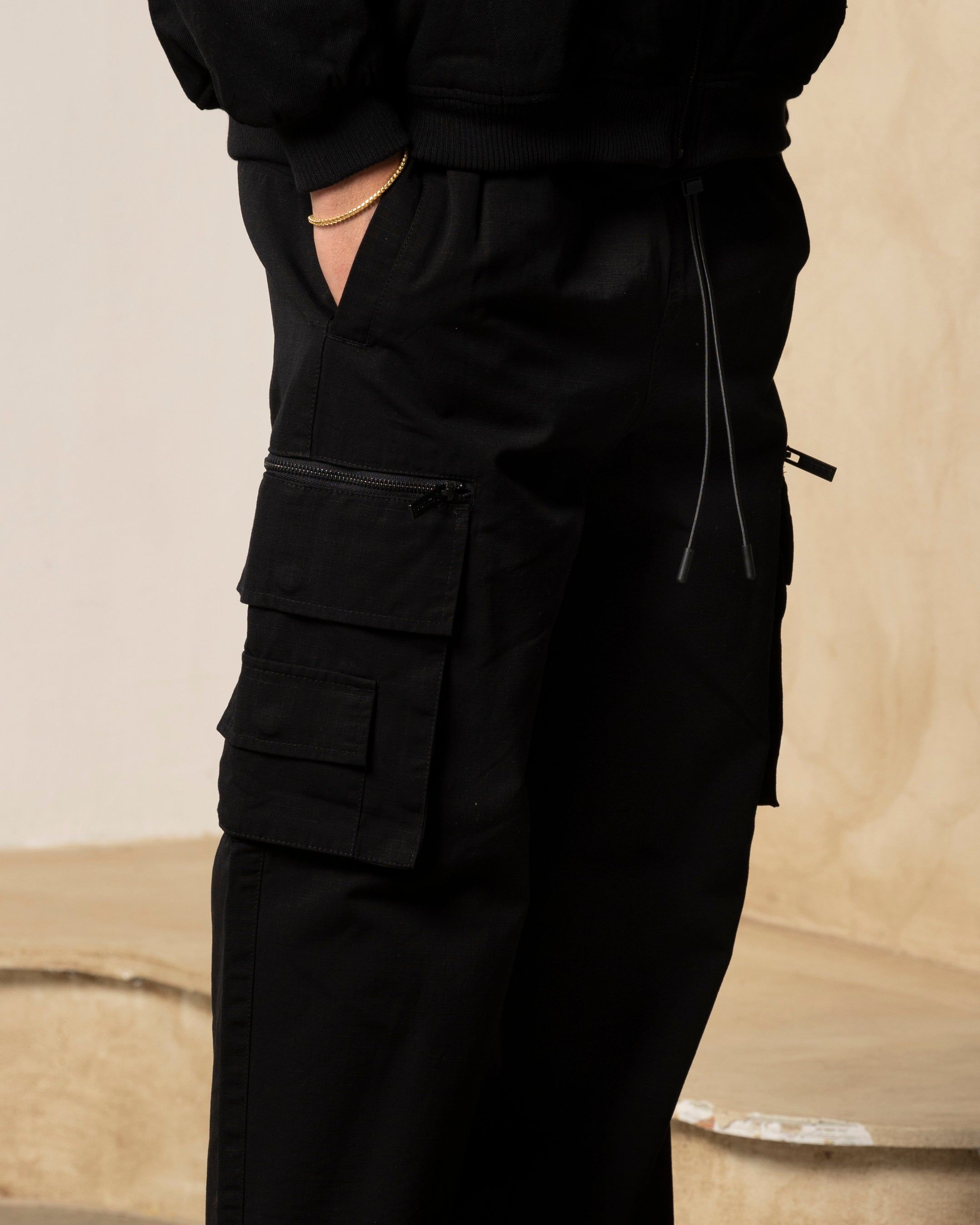 Carre Tactic Cargo Joggers Black sold by Culture Kings product image thumbnail 3