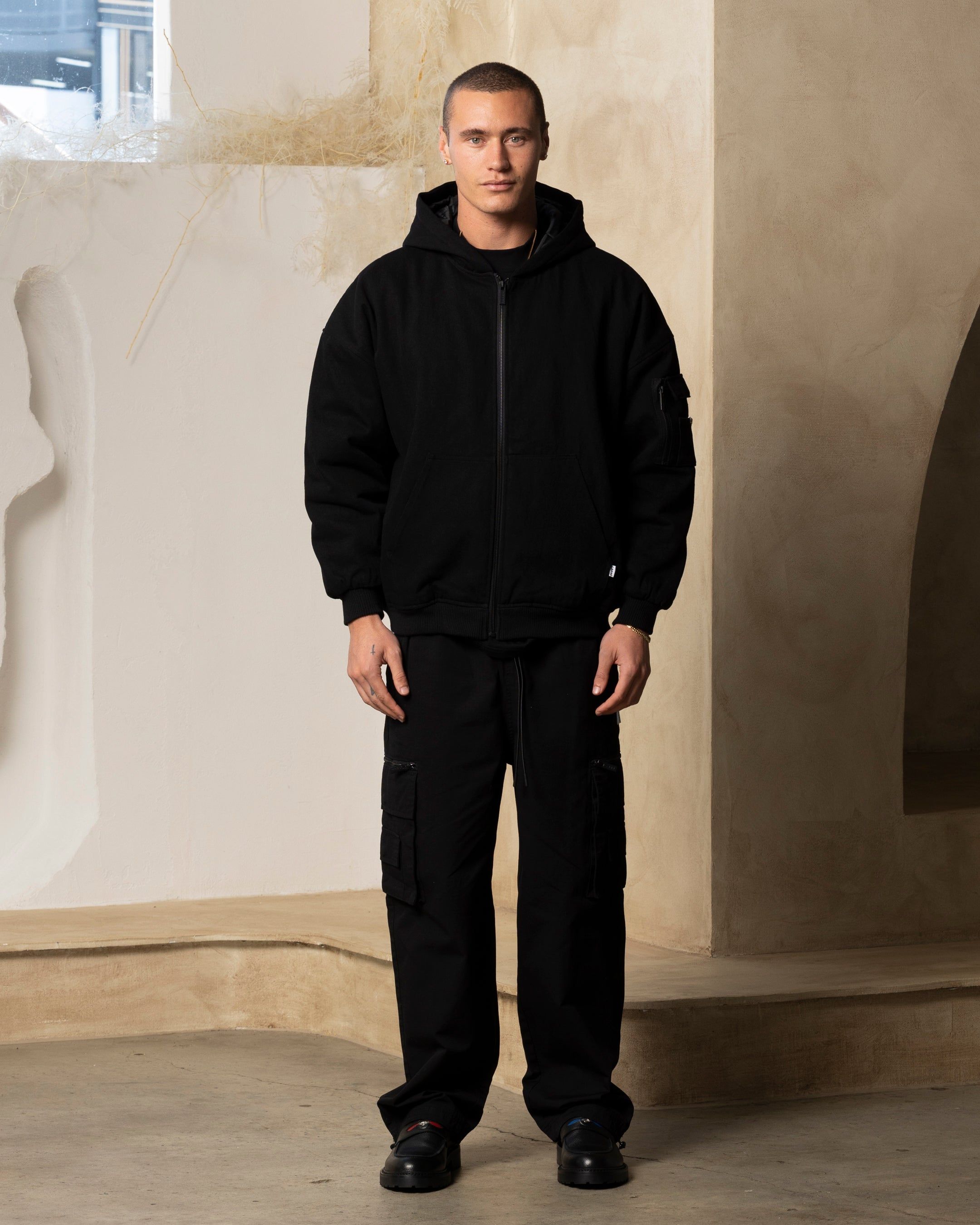 Carre Tactic Cargo Joggers Black sold by Culture Kings product image thumbnail 2