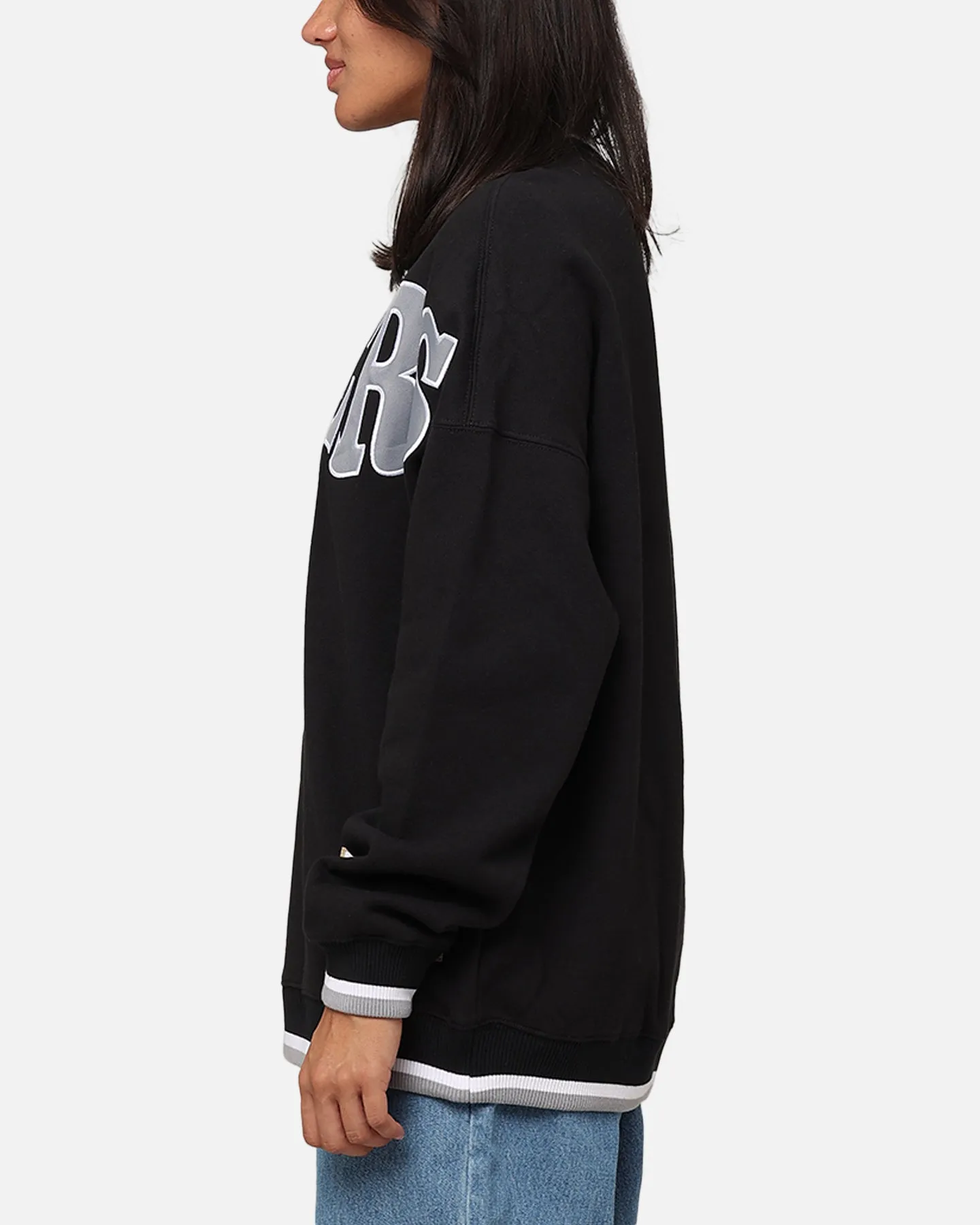 Mitchell & Ness Oakland Raiders Shooting Crewneck Black sold by Culture Kings product image thumbnail 3