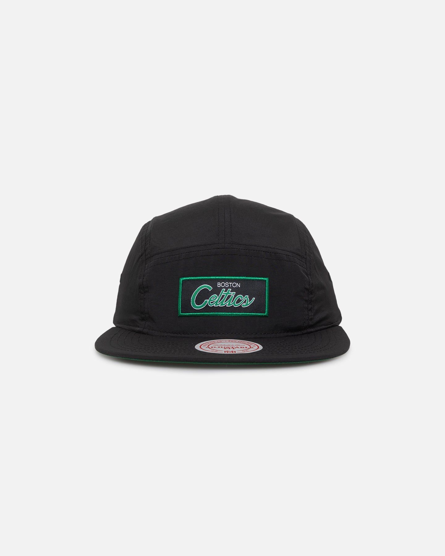 Mitchell & Ness Boston Celtics Team Logo Camper Strapback Black sold by Culture Kings