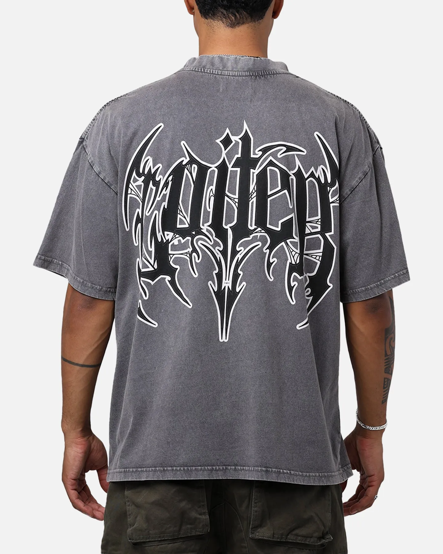 Loiter Metal T-Shirt Charcoal sold by Culture Kings