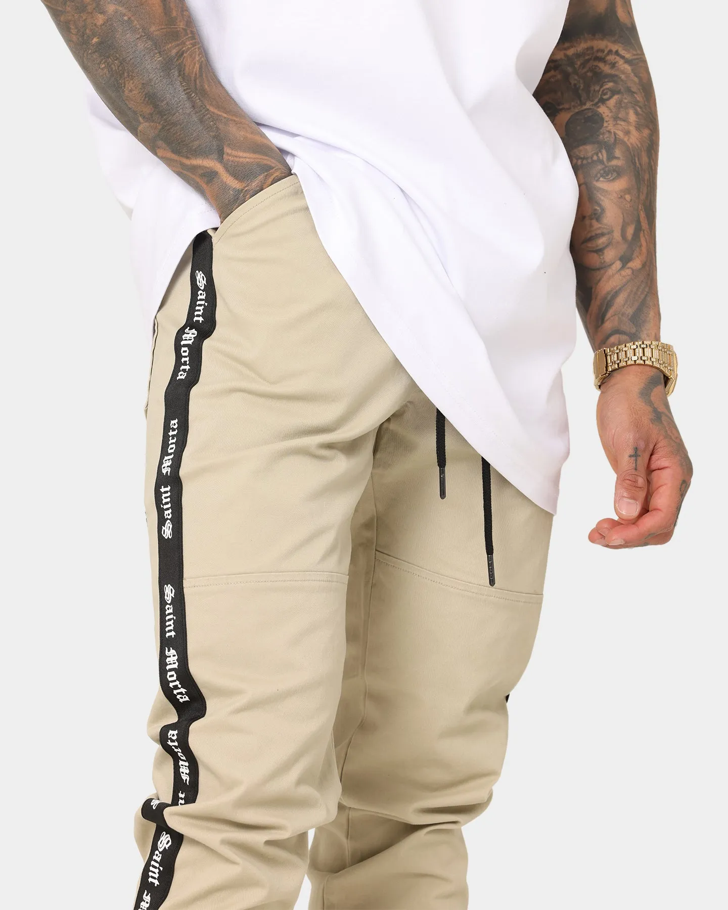 Saint Morta Sport X Joggers Stone sold by Culture Kings product image thumbnail 3