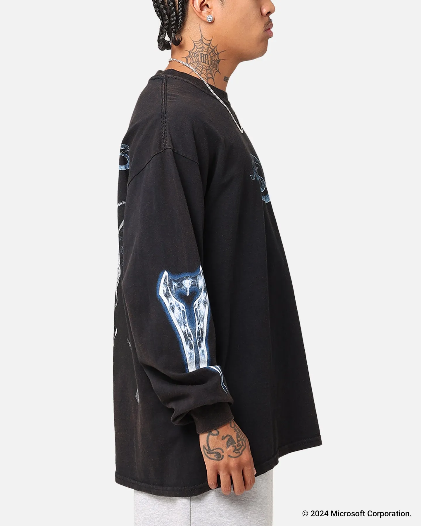 Goat Crew X Halo Halo Legendary Long Sleeve T-Shirt Black sold by Culture Kings product image thumbnail 5
