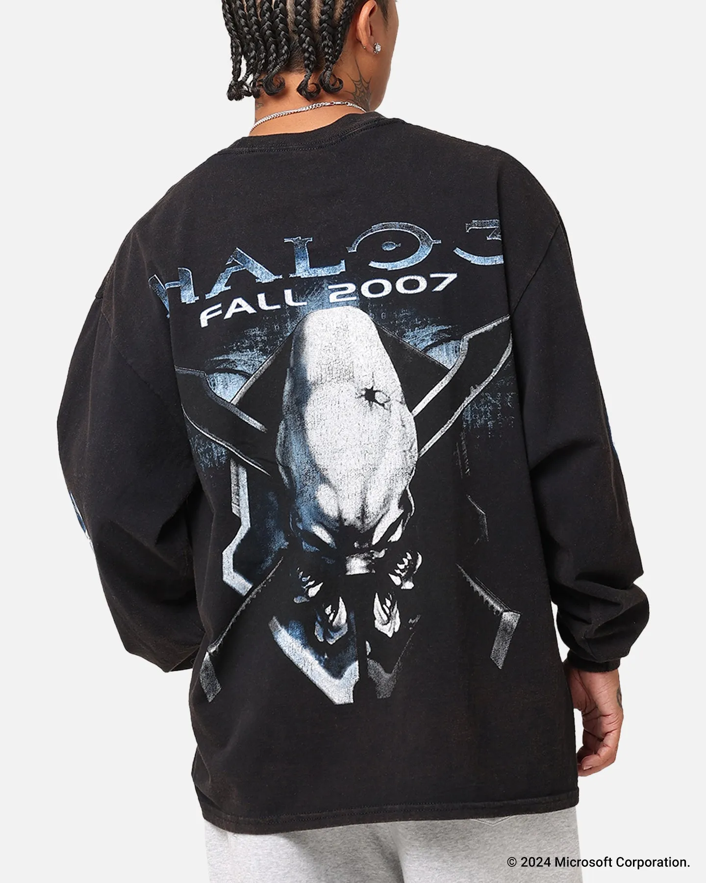 Goat Crew X Halo Halo Legendary Long Sleeve T-Shirt Black sold by Culture Kings
