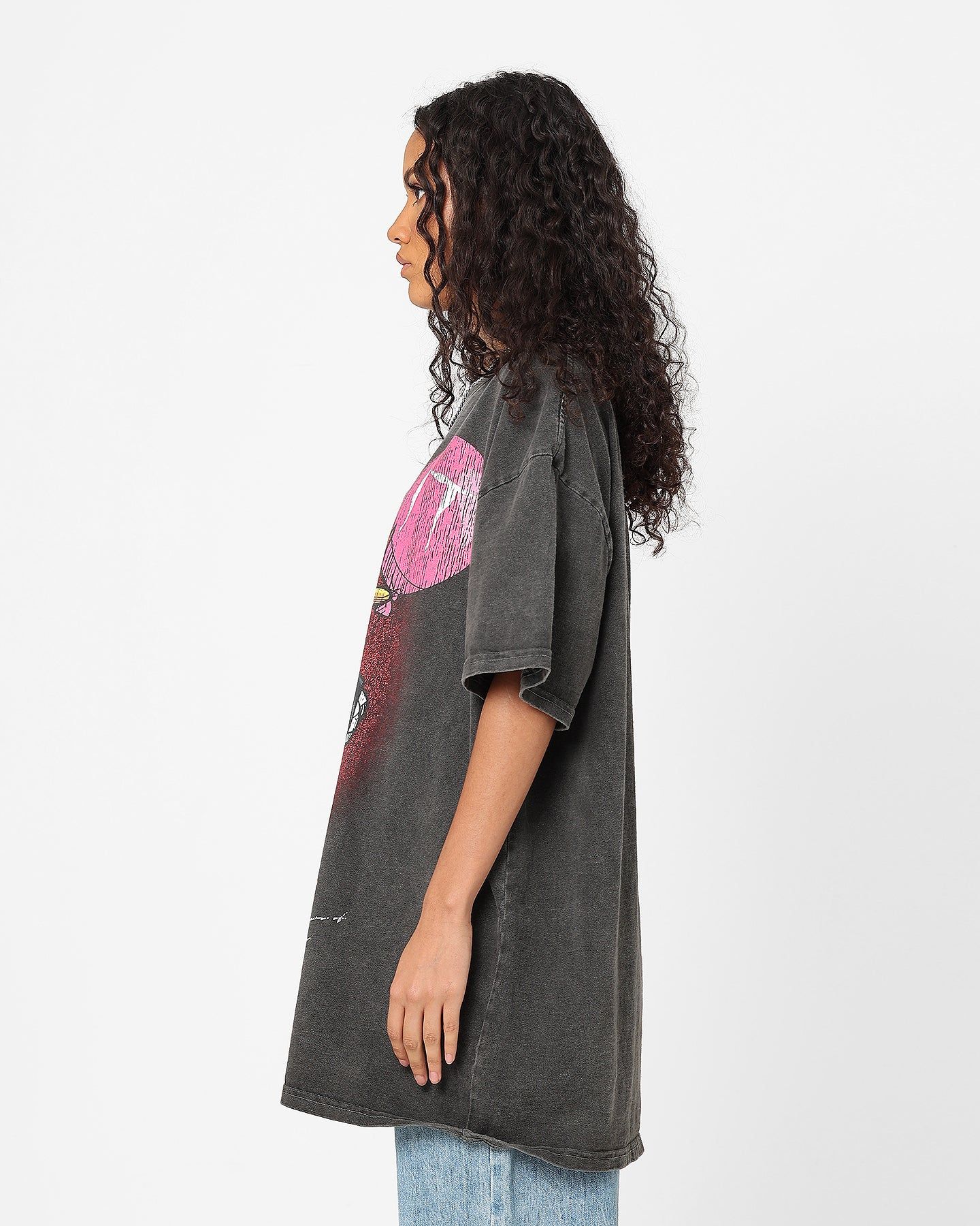 American Thrift X Warner Bros. Daffywise Heavyweight Vintage T-Shirt Black Wash sold by Culture Kings product image thumbnail 5