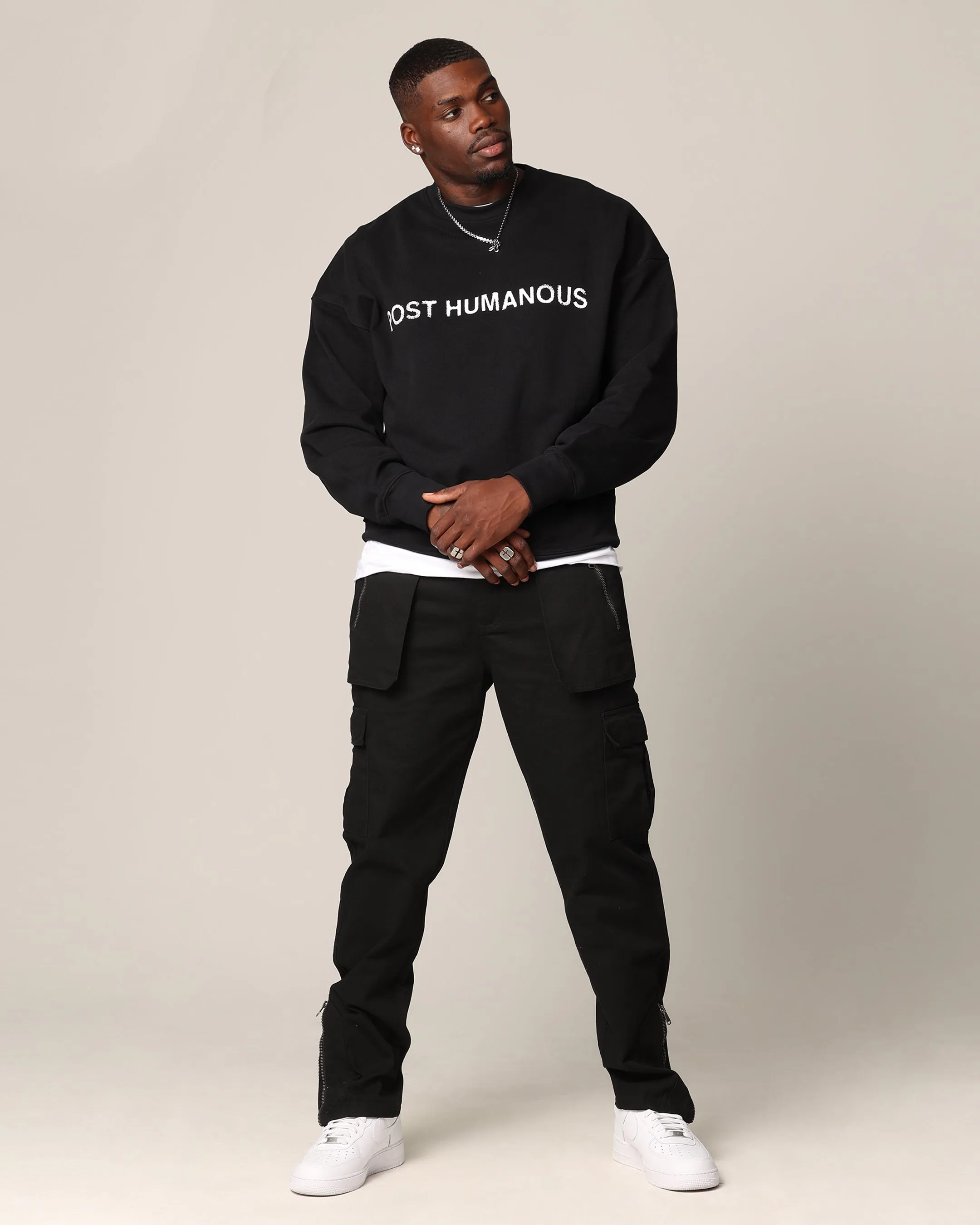 Saint Morta Martial Law Cargo Pants Black sold by Culture Kings product image thumbnail 2