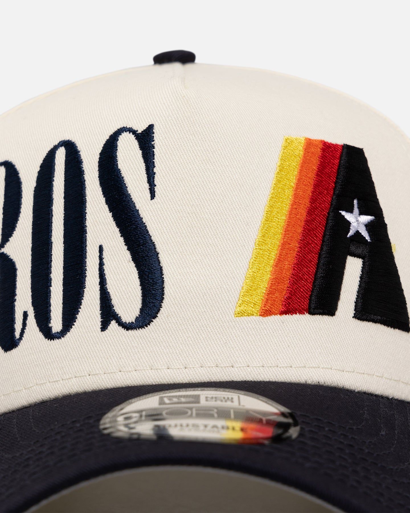 New Era Houston Astros 'Tall Text' 9FORTY A-Frame Snapback Chrome White/OTC sold by Culture Kings product image thumbnail 5