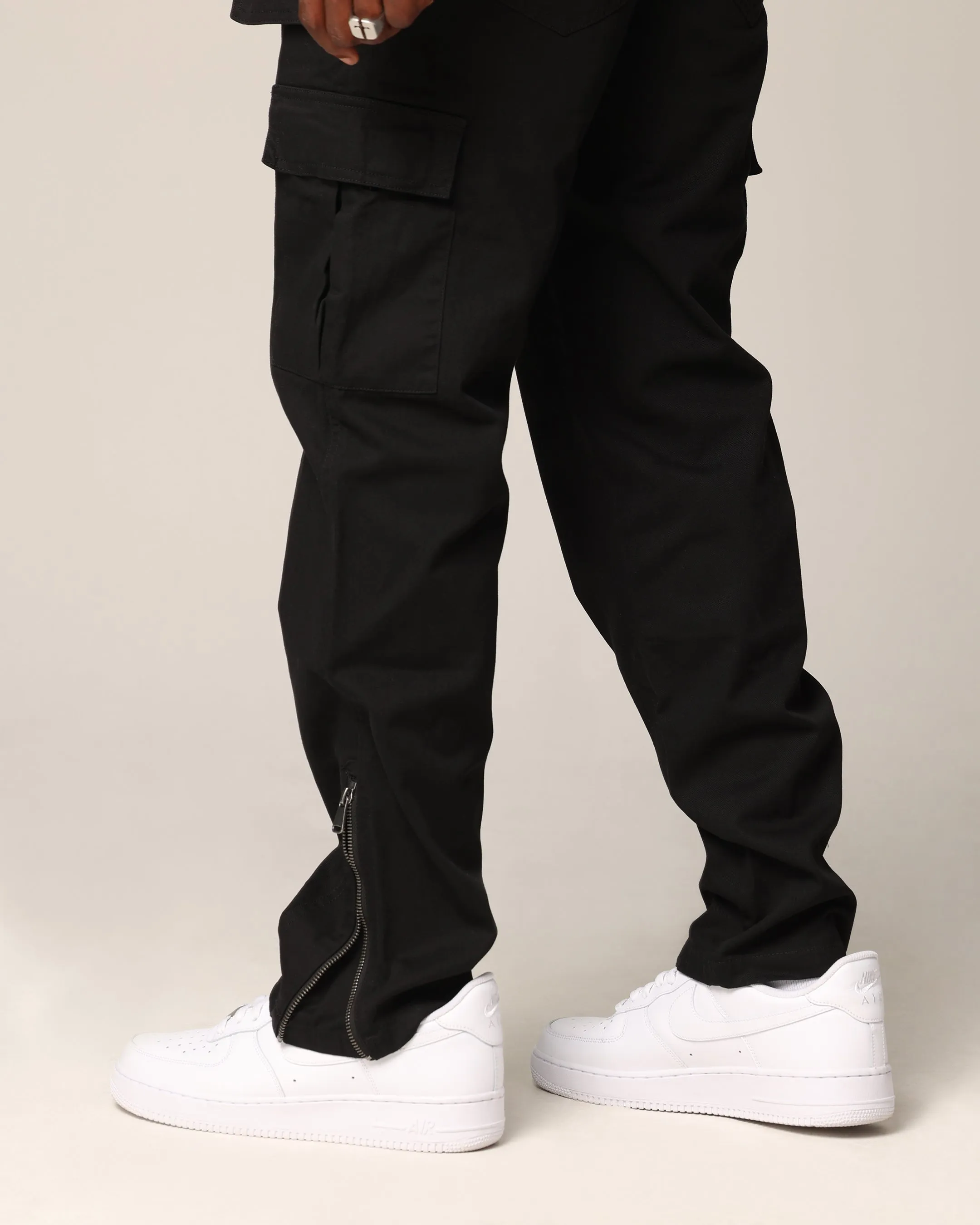 Saint Morta Martial Law Cargo Pants Black sold by Culture Kings product image thumbnail 4