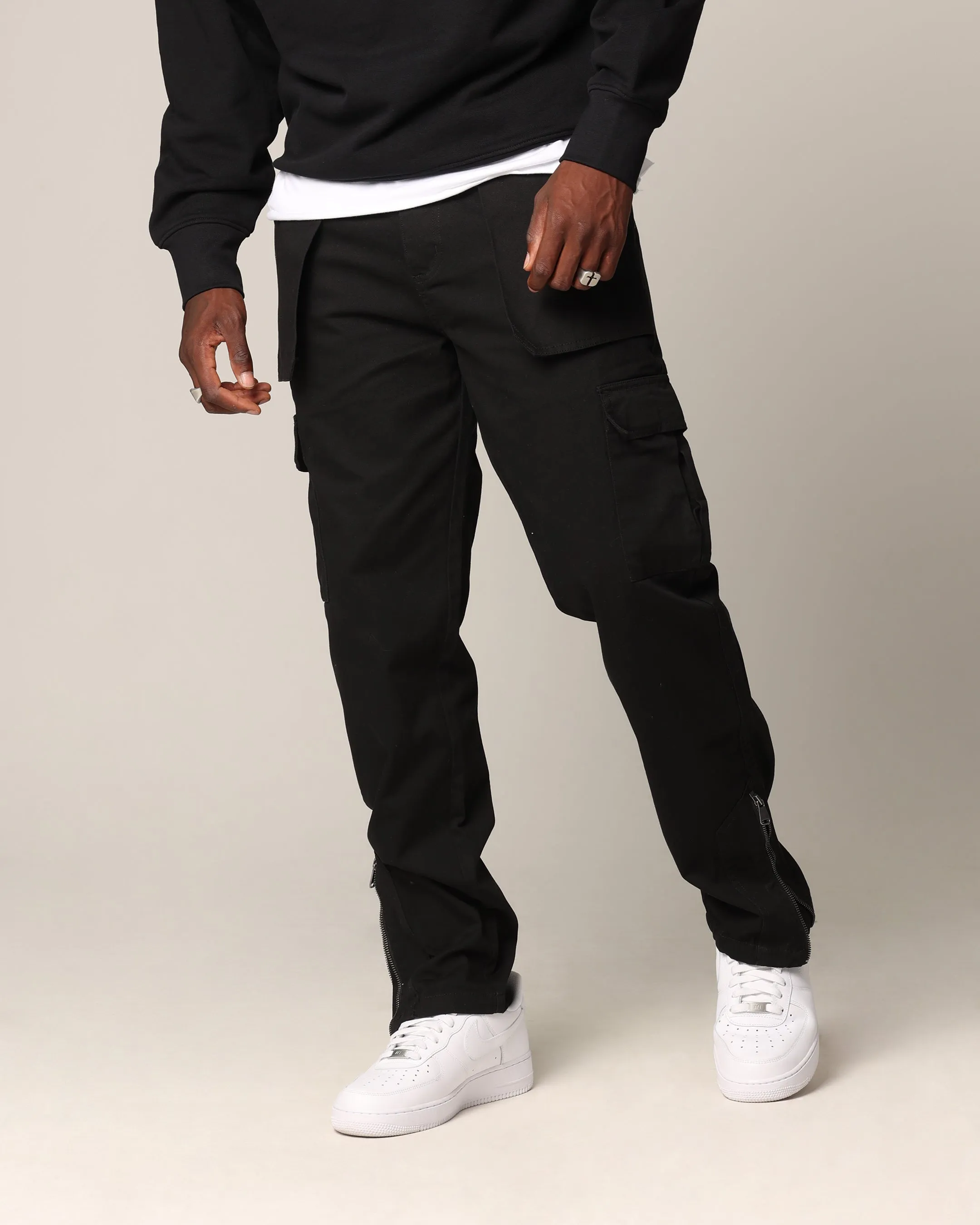 Saint Morta Martial Law Cargo Pants Black sold by Culture Kings