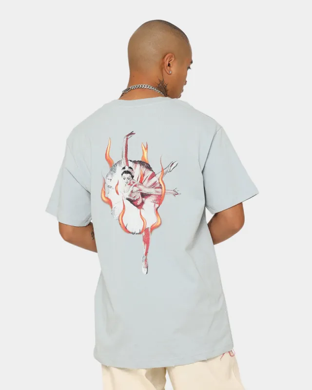 Lifted Anchors Ballerina Graphic T-Shirt Teal sold by Culture Kings