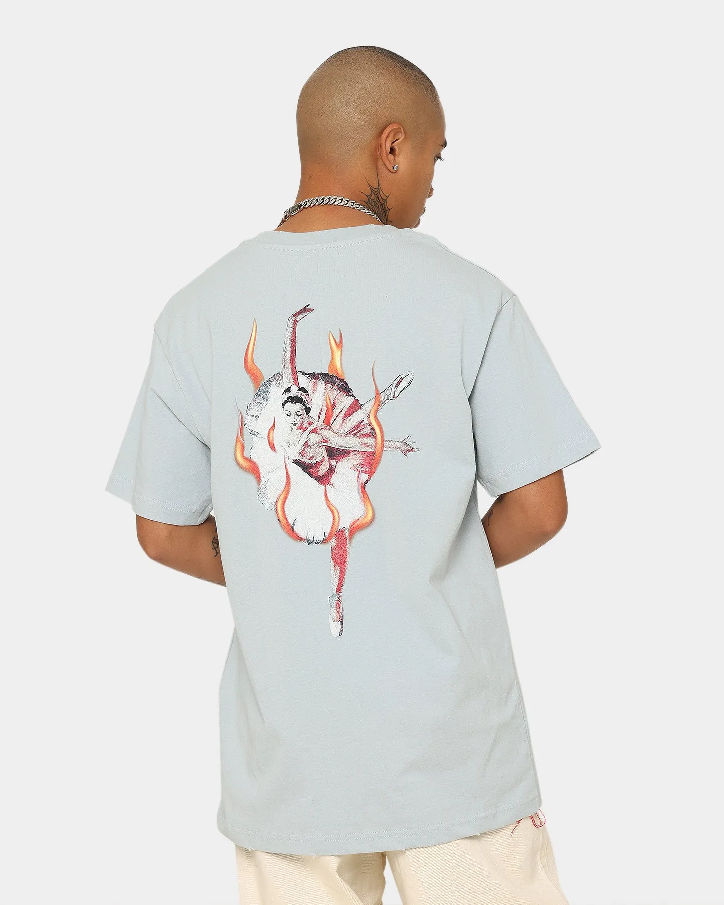 Lifted Anchors Ballerina Graphic T-Shirt Teal sold by Culture Kings