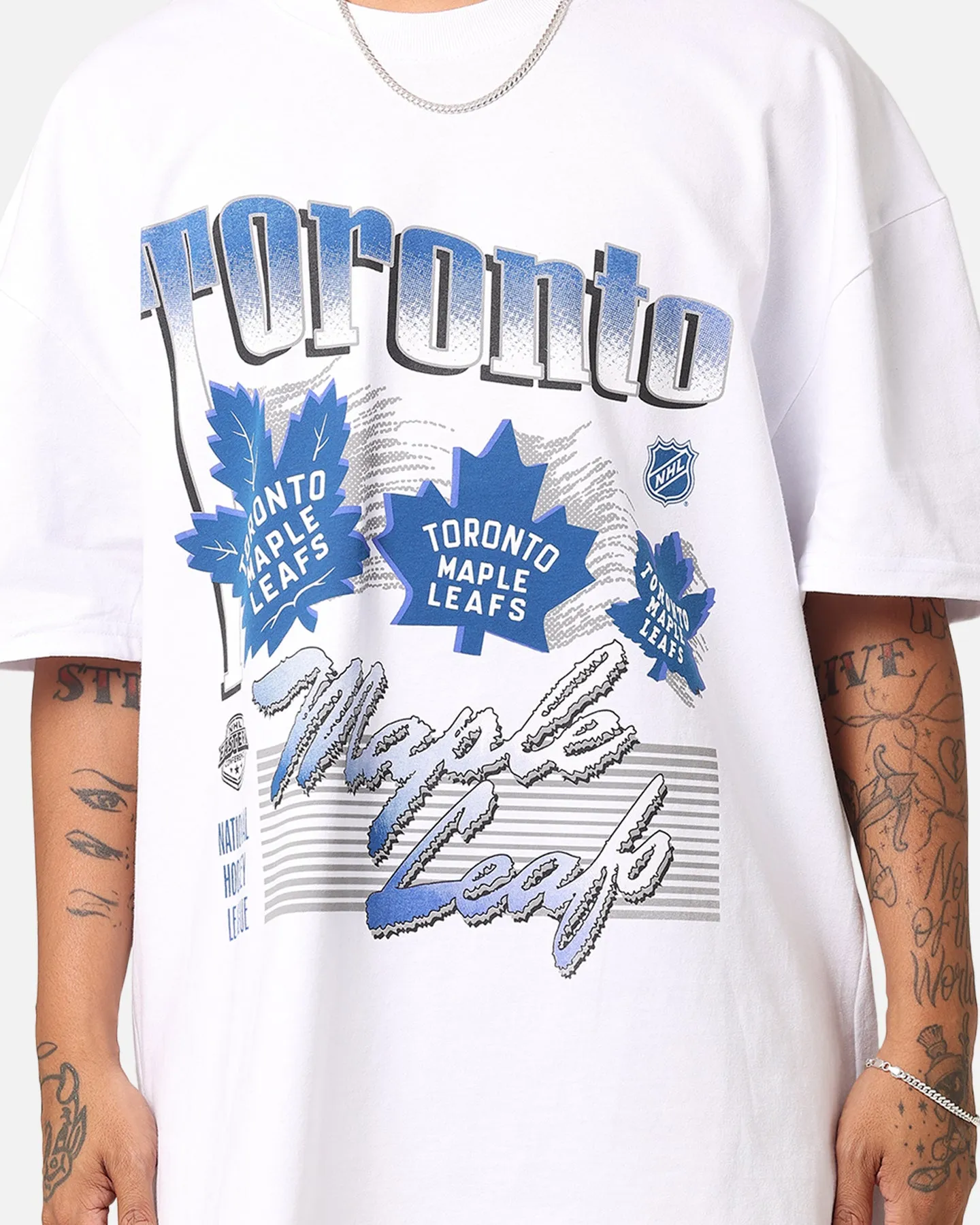 Culture Kings Toronto Maple Leafs Heavyweight T-Shirt White sold by Culture Kings product image thumbnail 4