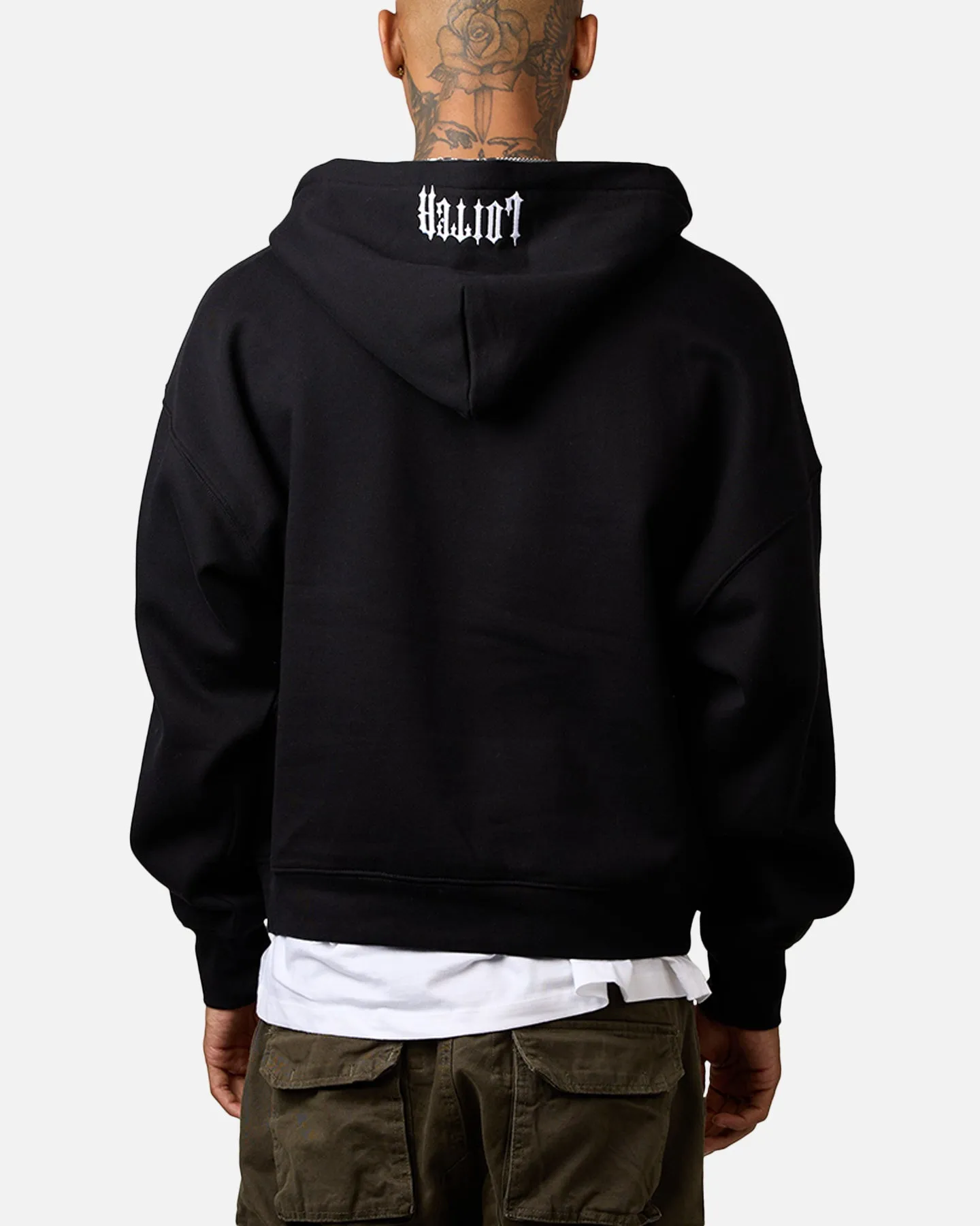 Loiter Rave Rhinestone Hoodie Black sold by Culture Kings product image thumbnail 2
